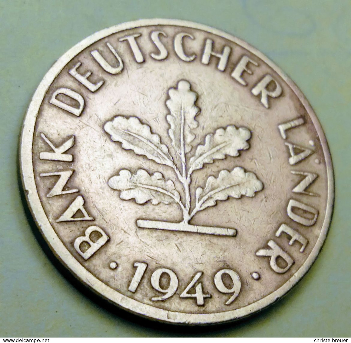 10 Pfennig 1949 Bank Deutscher Länder - 10 Pfennig