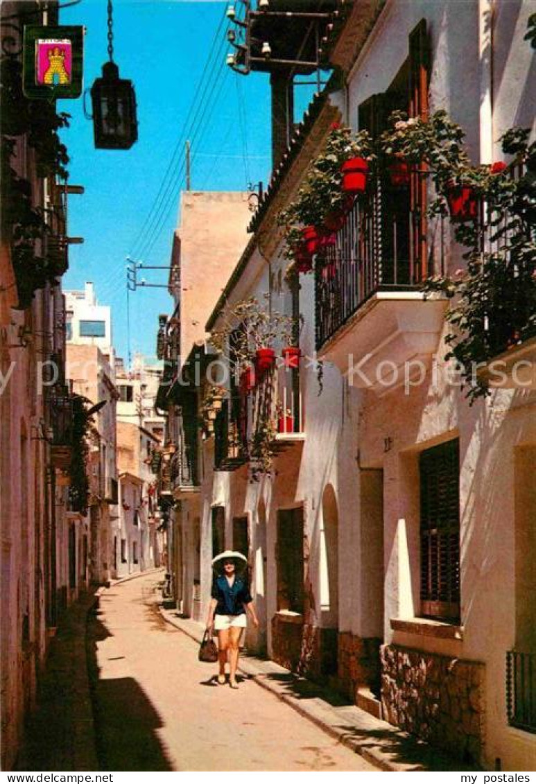 72875389 Sitges Calle Tipica Gasse Sitges - Sonstige & Ohne Zuordnung