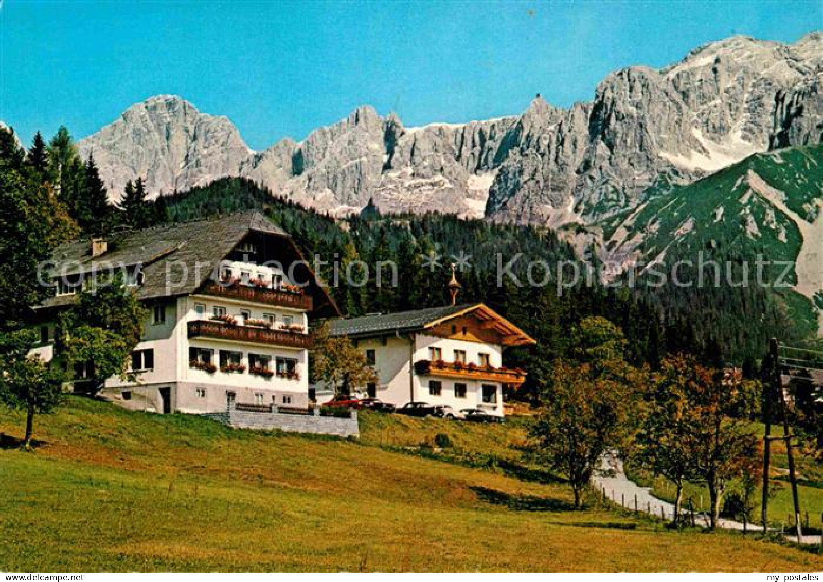 72875055 Ramsau Dachstein Steiermark Gasthof Pension Tischlberger Dachsteingebir - Autres & Non Classés