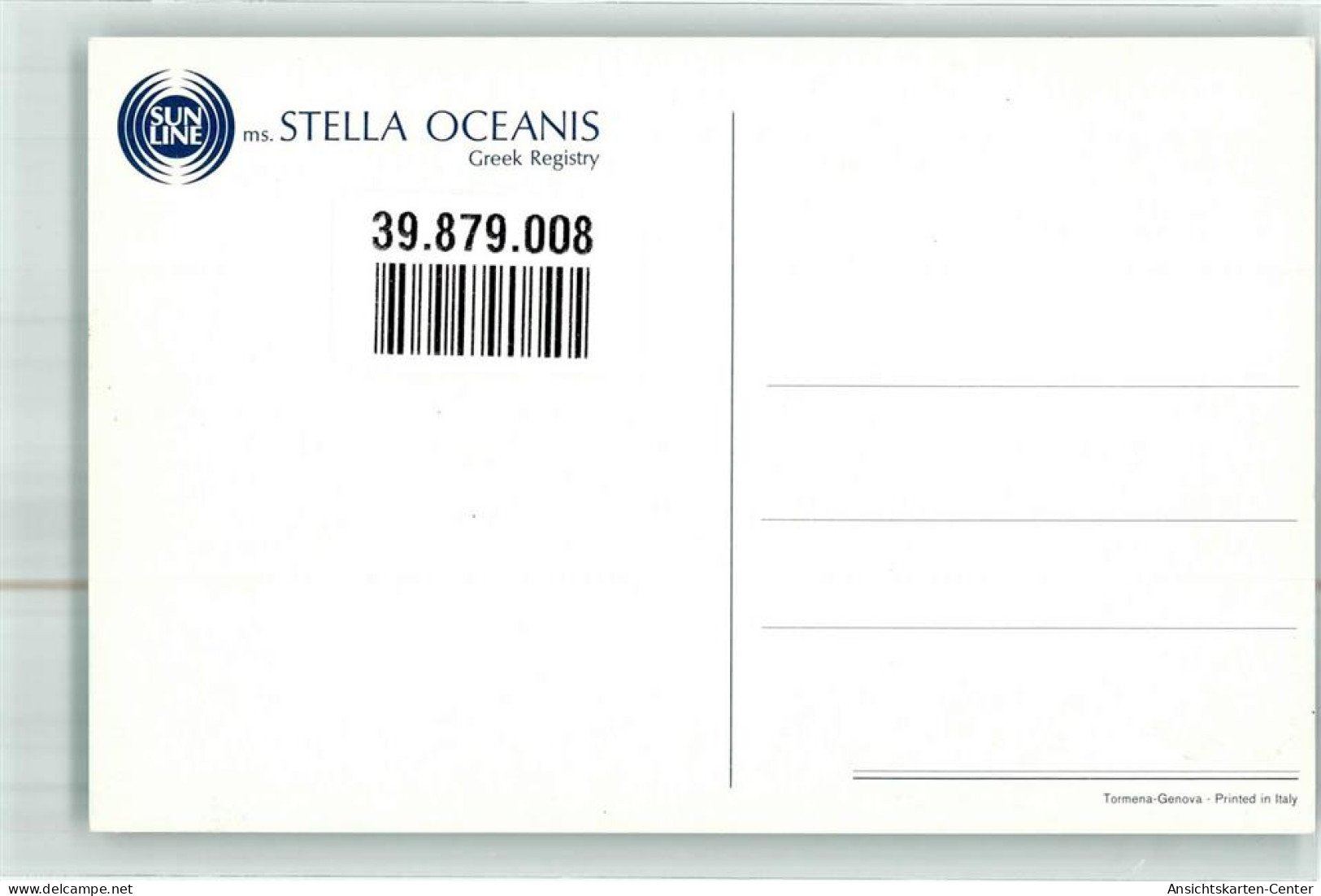 39879008 - M.S. Stella Oceans Sun Line - Paquebots