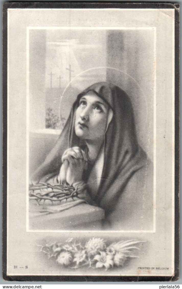 Bidprentje Zandbergen - Herremans Maria (1880-1958) Zuster Theresia - Devotion Images