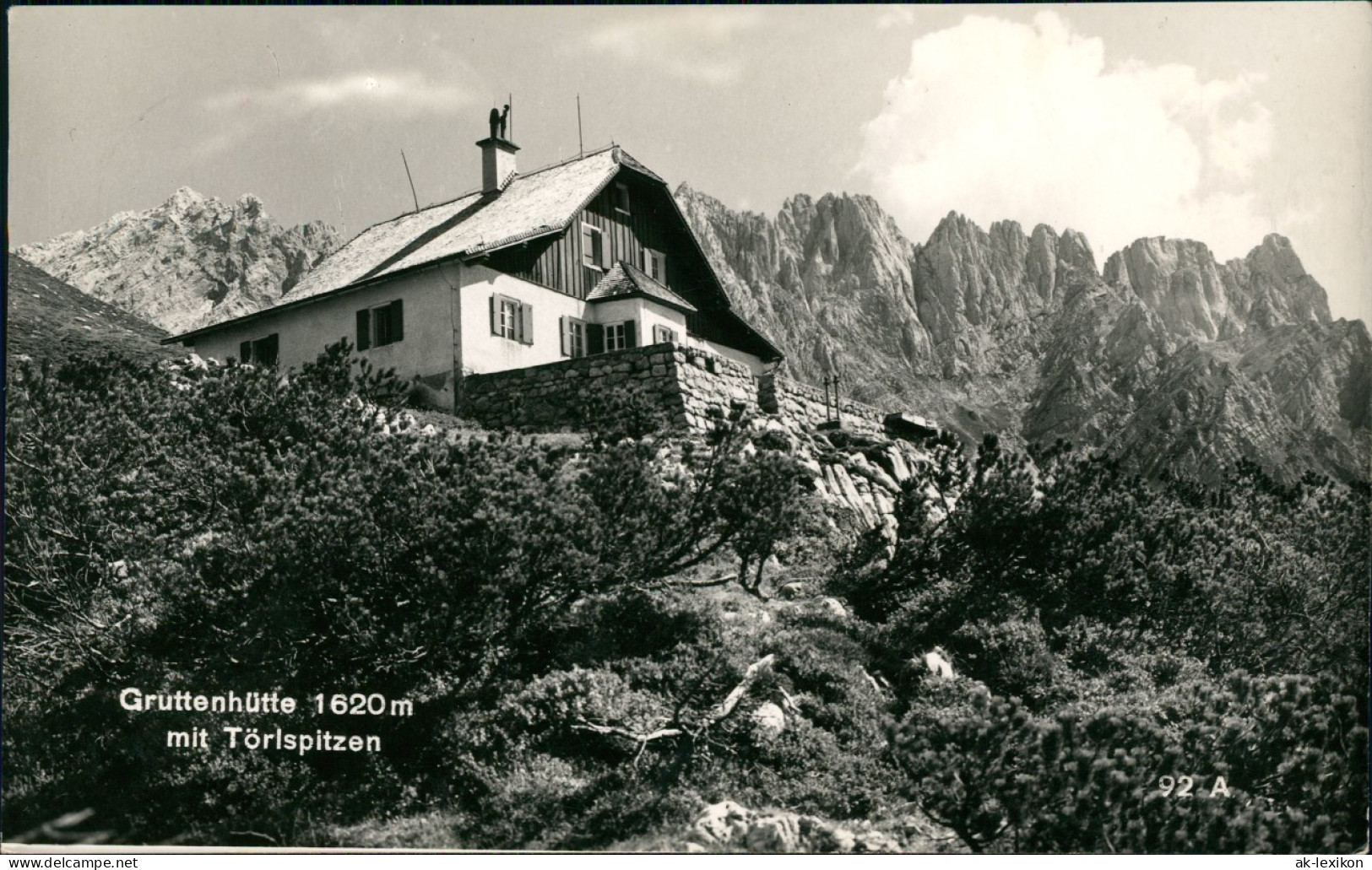 Ansichtskarte Ellmau Gruttenhütte 1620m 1968 - Autres & Non Classés