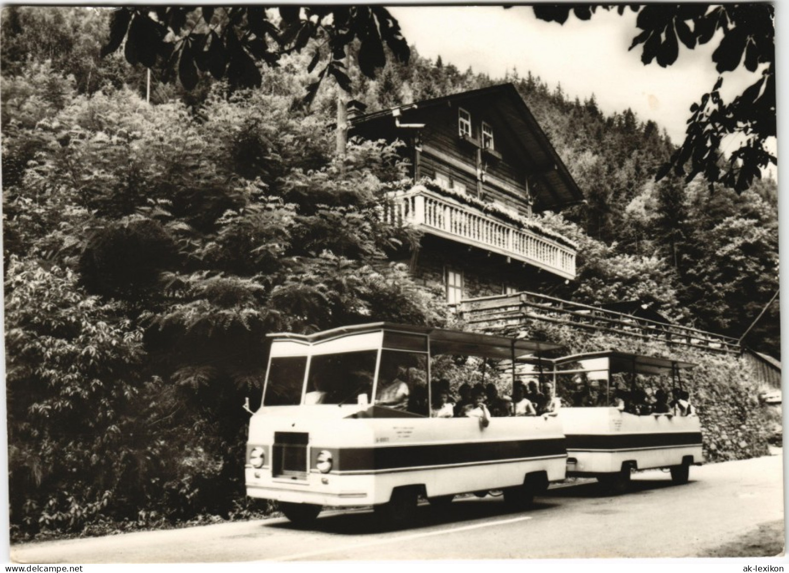 Ansichtskarte Schwarzburg Schwarza-Expreß Am Schweizerhaus DDR AK 1972/1971 - Sonstige & Ohne Zuordnung