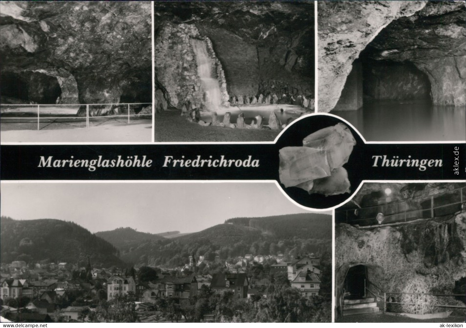 Ansichtskarte Friedrichroda Marienglashöhle 1984 - Friedrichroda