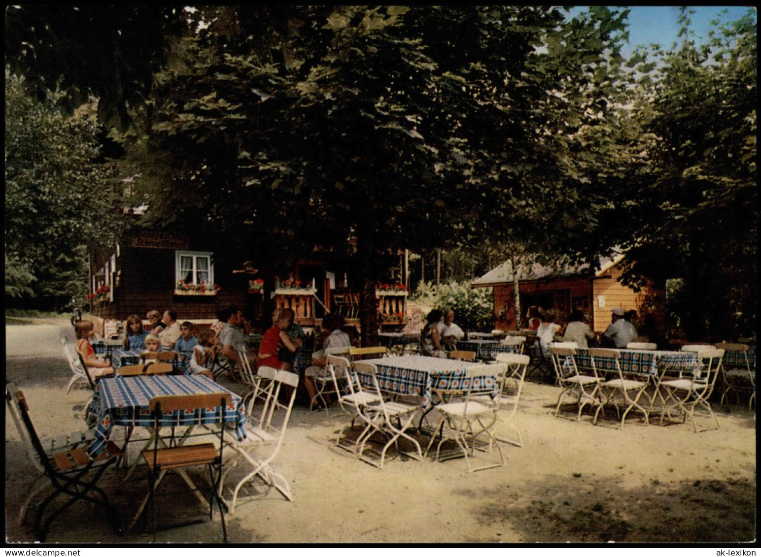 Bayerisch Eisenstein Ausflugsgaststätte Café SCHWELLHÄUSL Zwieselerwaldhaus 1975 - Other & Unclassified