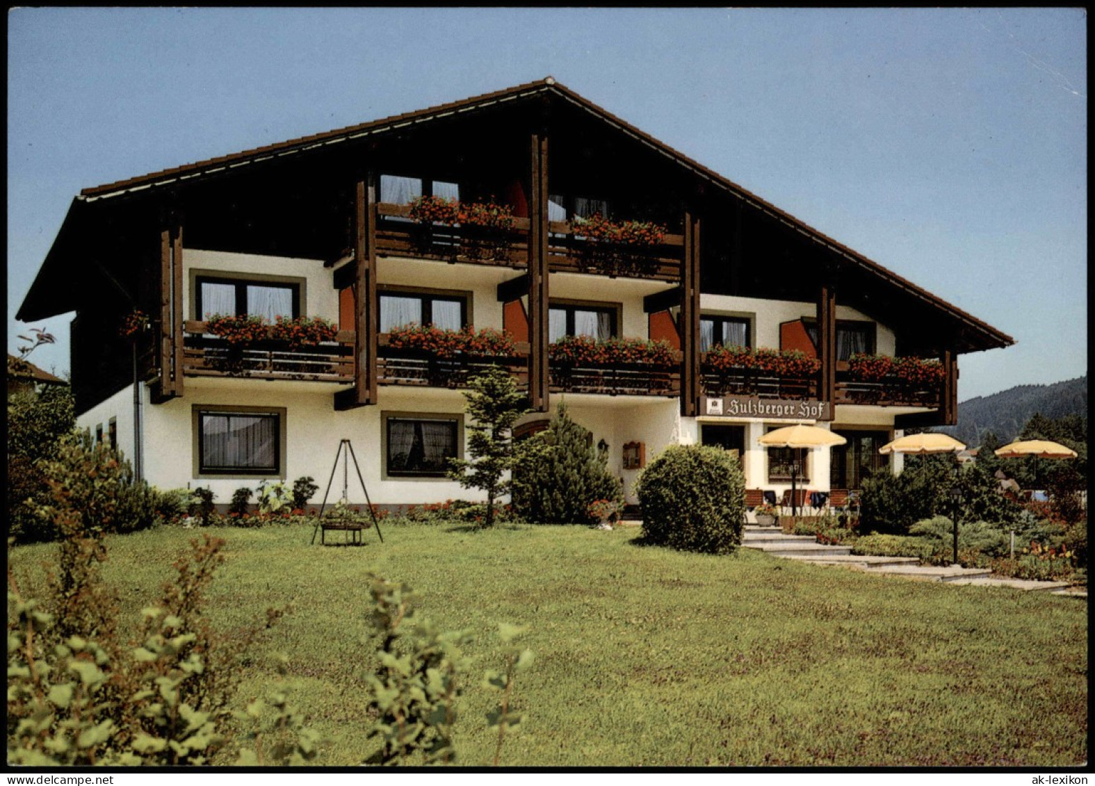 Ansichtskarte Sulzberg (Oberallgäu) Hotel Sulzberger Hof 1988 - Other & Unclassified