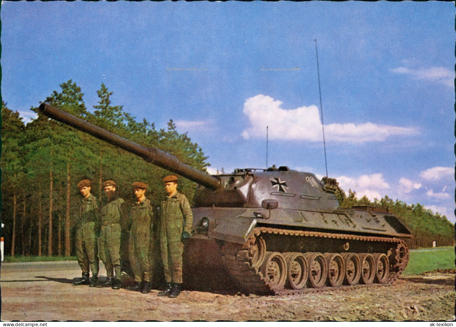 Ansichtskarte  Bundeswehr, Standardpanzer Militär Militaria 1971 - Non Classés