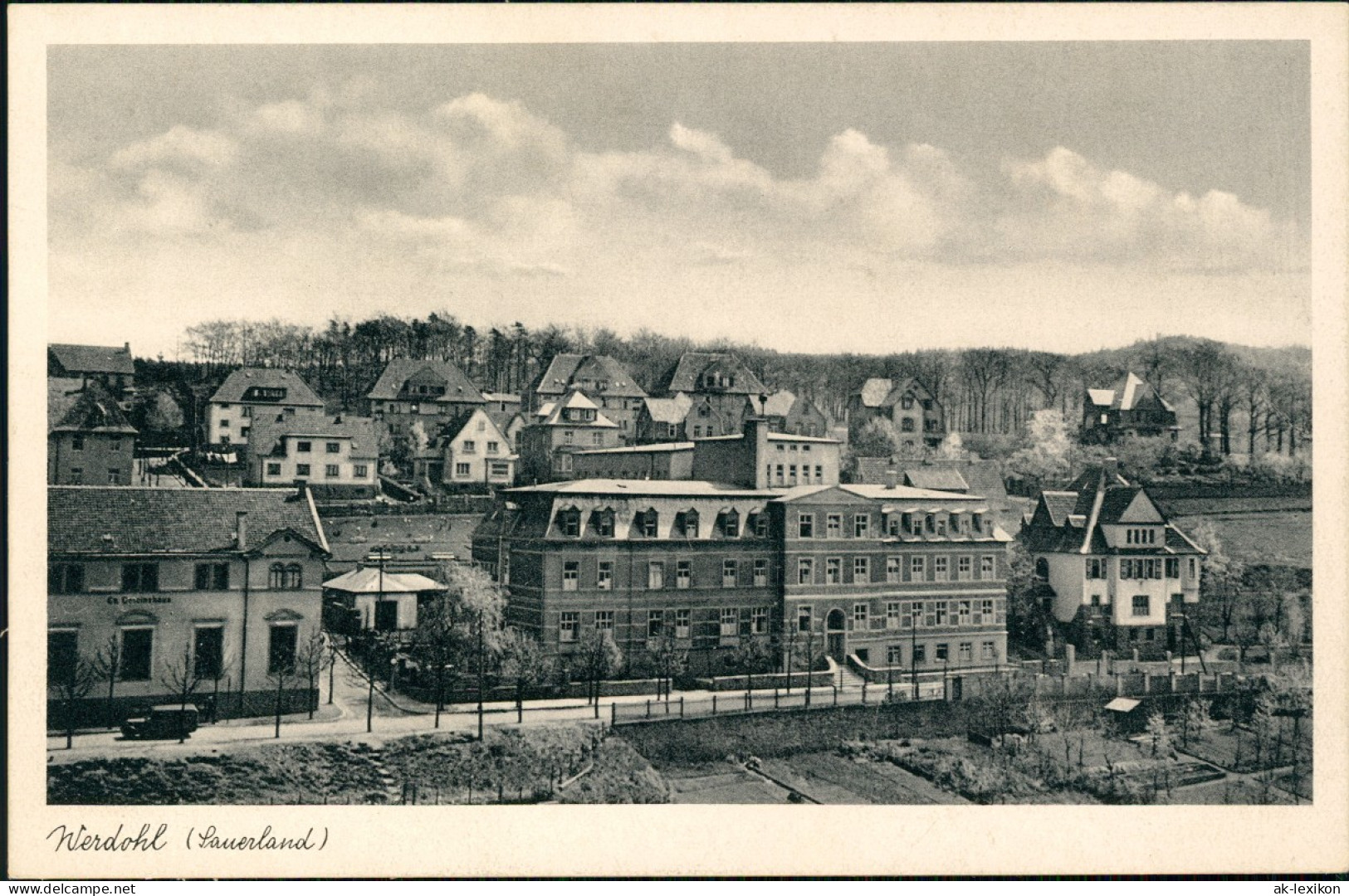 Ansichtskarte Werdohl Straßenpartie, Gemeindehaus 1961 - Werdohl