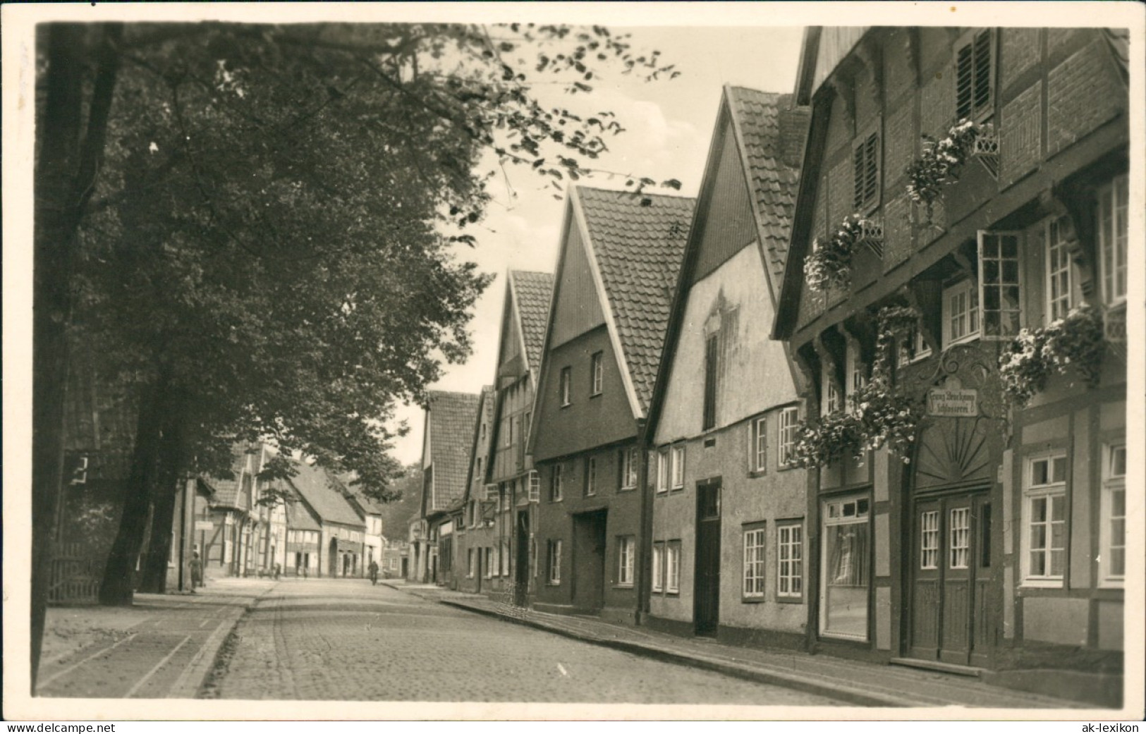 Ansichtskarte Wiedenbrück Langestraße 1940 - Other & Unclassified