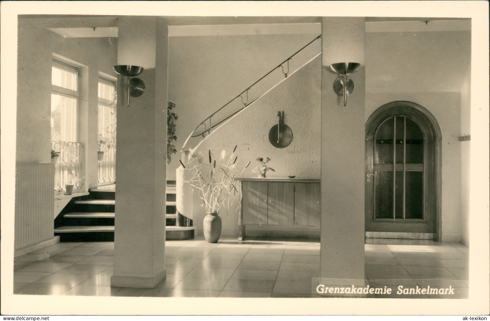 Sankelmark-Oeversee Grenzakademie Sankelmark - Treppenaufgang 1959 - Andere & Zonder Classificatie