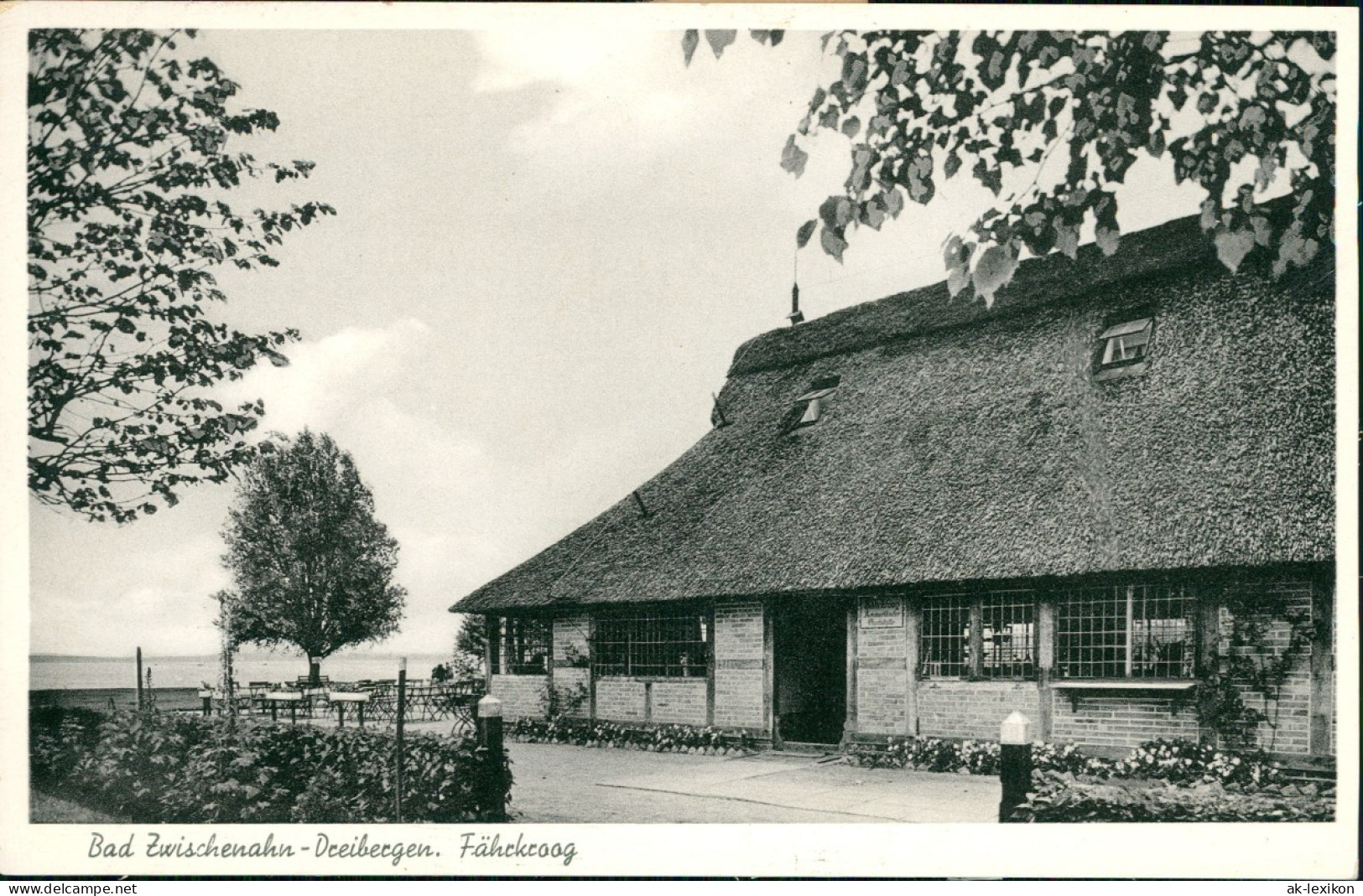 Ansichtskarte Bad Zwischenahn Dreibergen Fährkroog 1955 - Bad Zwischenahn