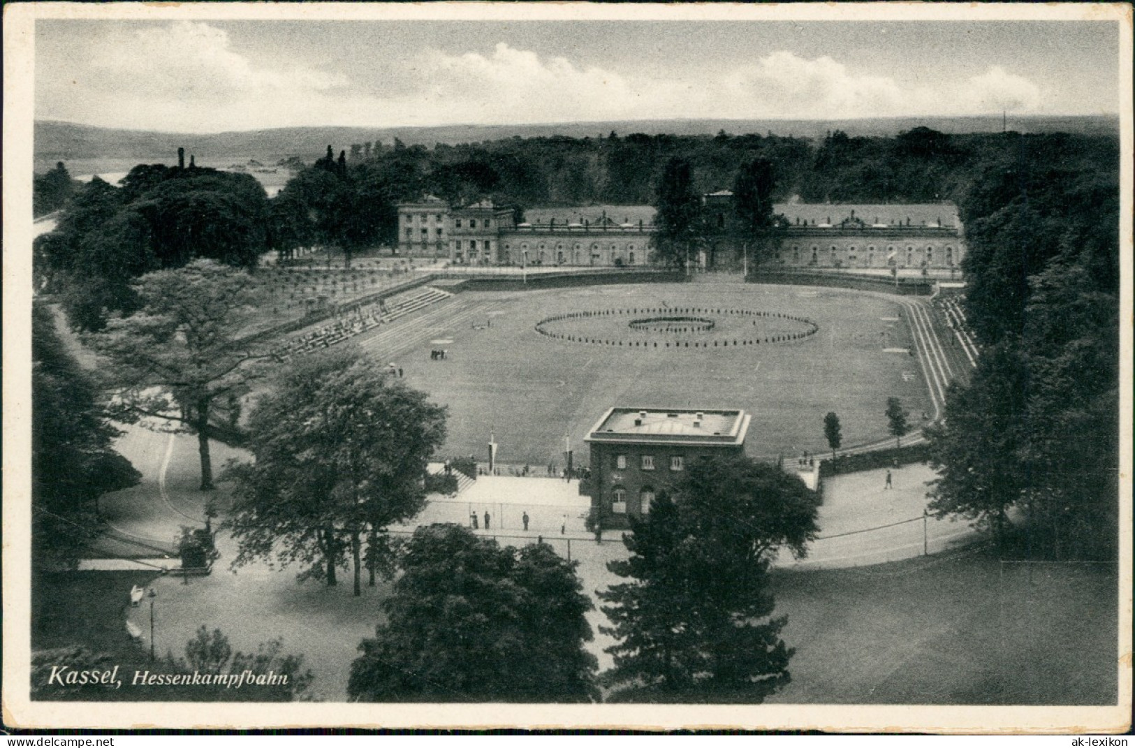 Ansichtskarte Kassel Cassel Hessenkampfbahn Stadion 1934 - Kassel