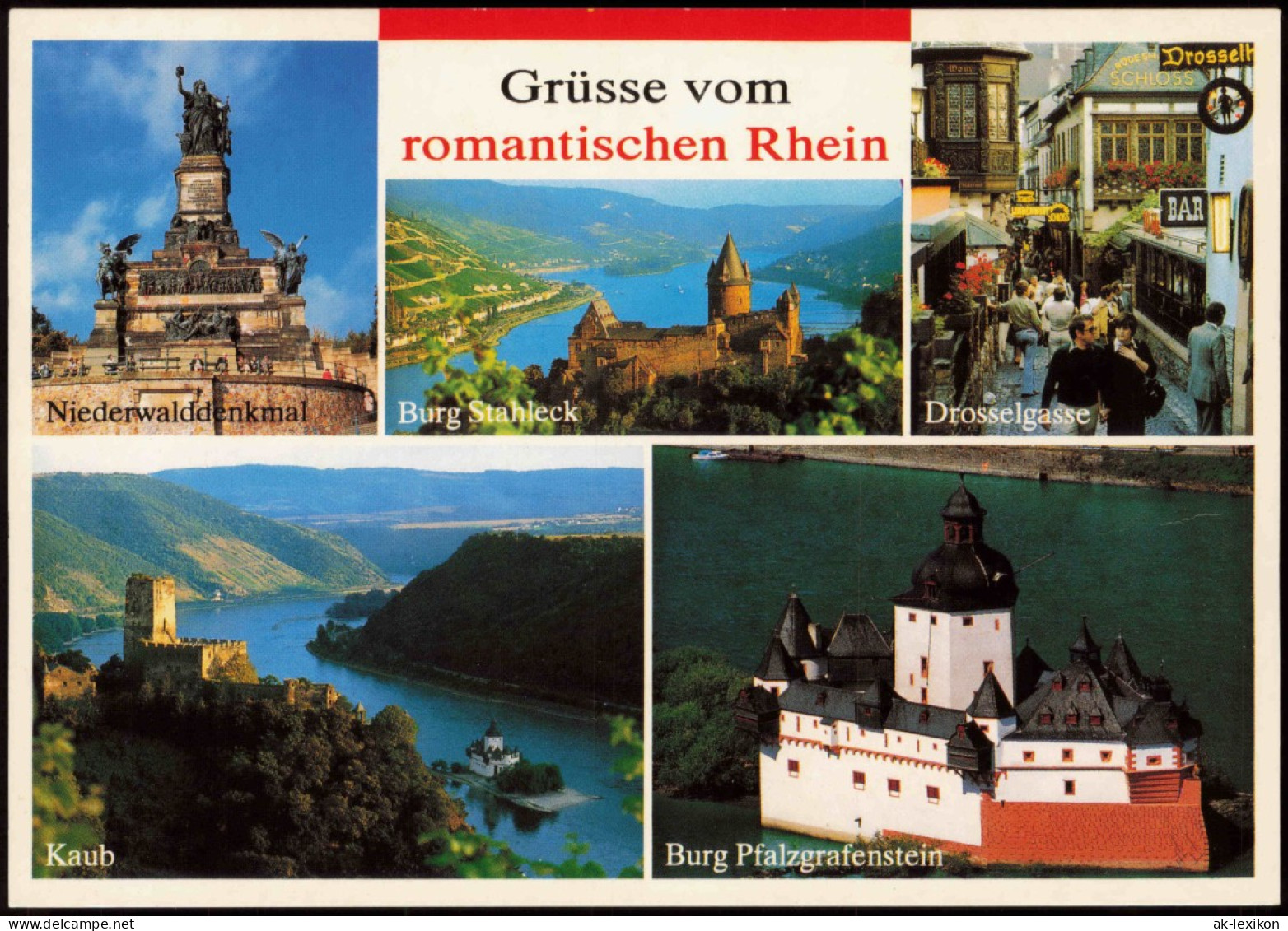 Gruss Vom Romantischen Rhein (Fluss), Kaub, Burg Stahleck Uvm. 1980 - Unclassified