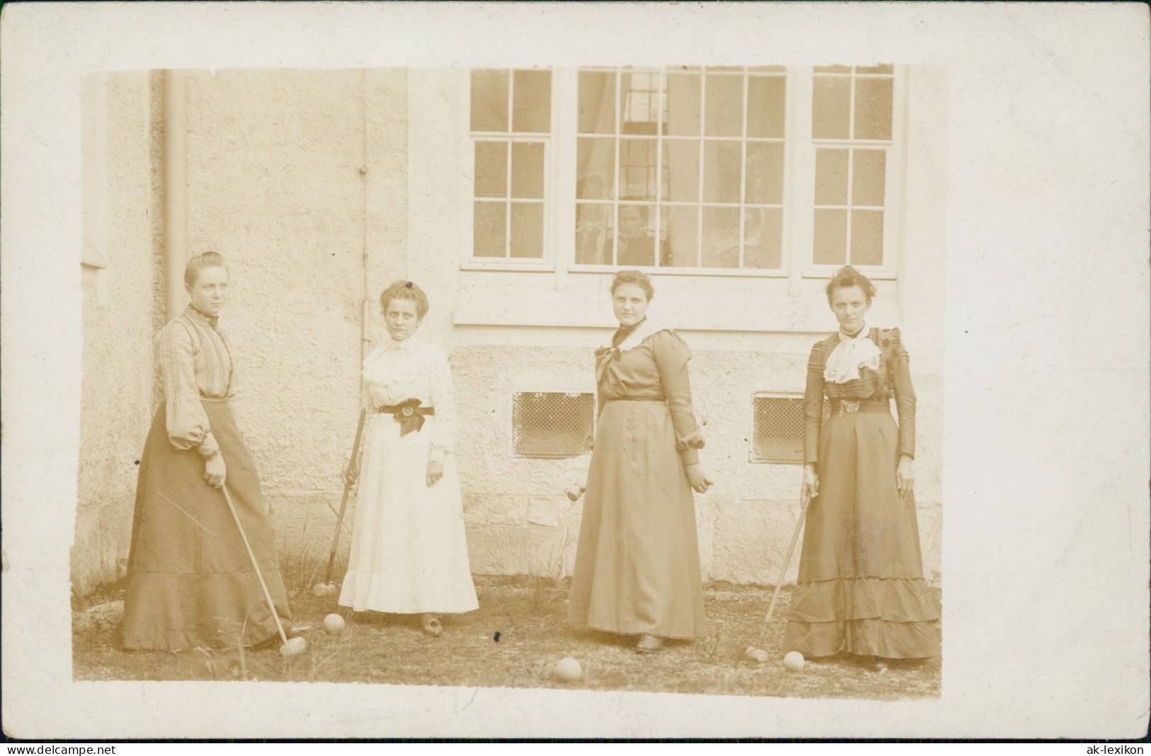 Ansichtskarte  Menschen / Soziales Leben - Frauen Beim Polo Spielen 1912 - People