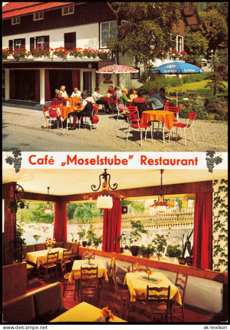 Ansichtskarte Oberstdorf (Allgäu) Café »Moselstube« Restaurant 1978 - Oberstdorf