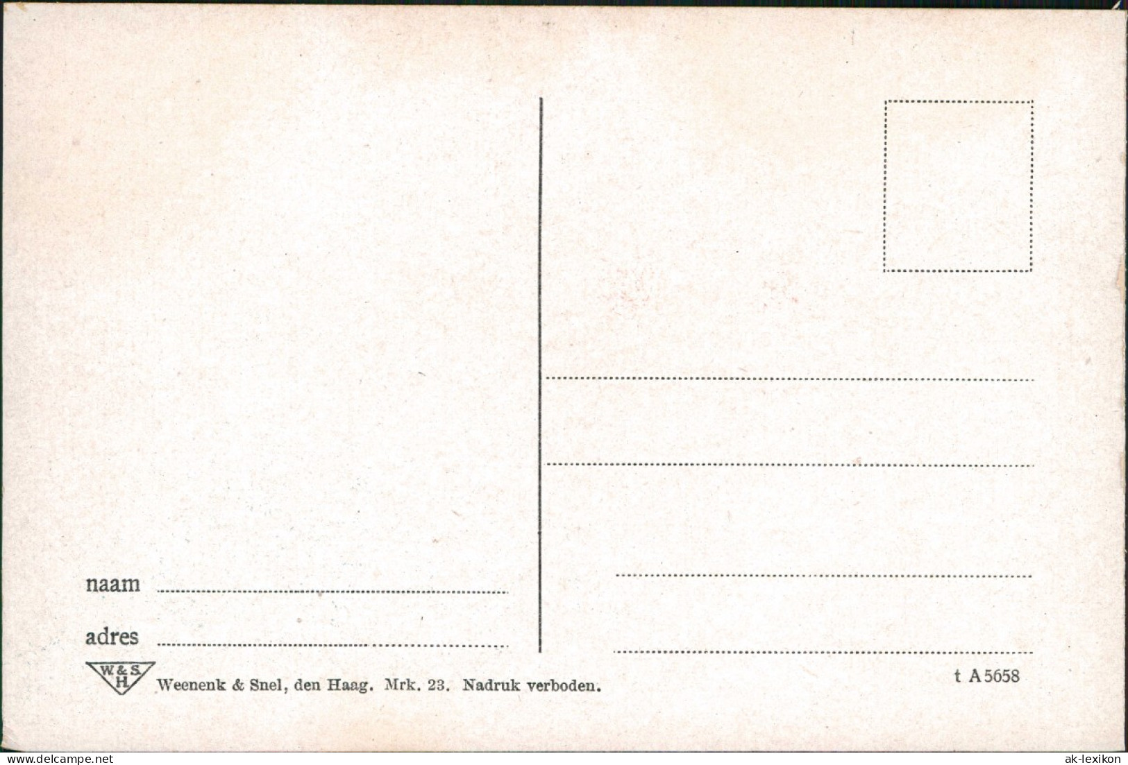 Postkaart Marken-Waterland Insel Marken Mädchen In Tracht 1916 - Marken
