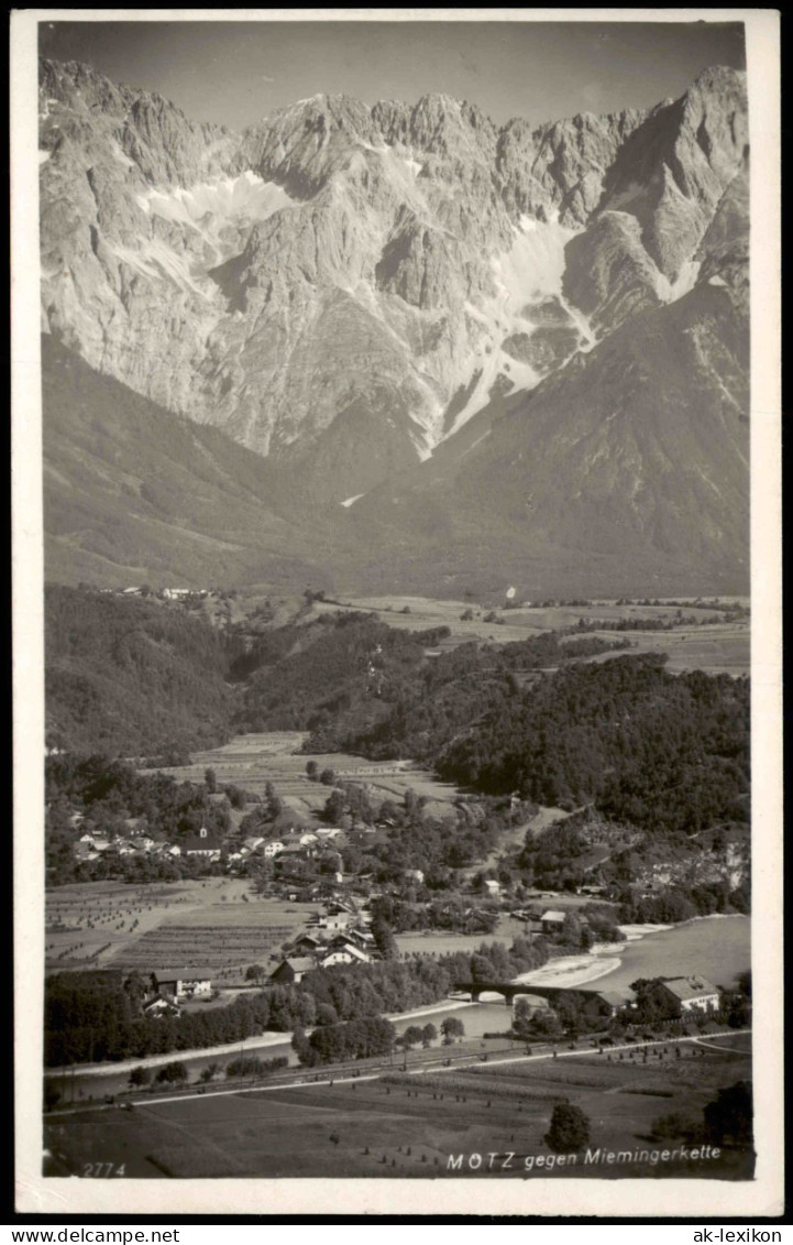 Ansichtskarte Mötz Bz. Imst Gegen Miemingerkette 1942 - Autres & Non Classés