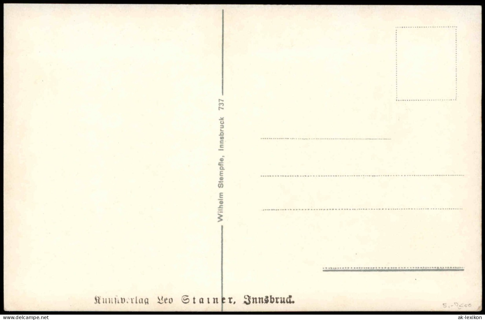 Absam Bettelwurfhütte (2250 M) D. Sektion Innsbruck D. D. Oe. A. V. 1914 - Other & Unclassified