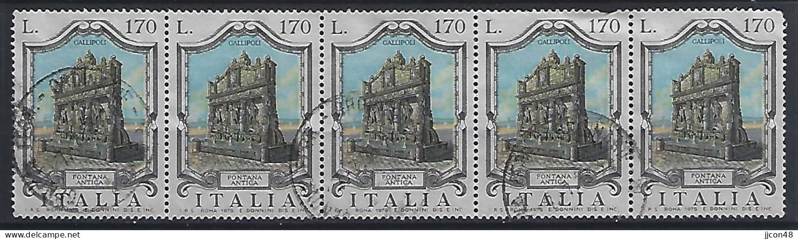 Italy 1976  Brunnen  (o) Mi.1557 - 1971-80: Usati