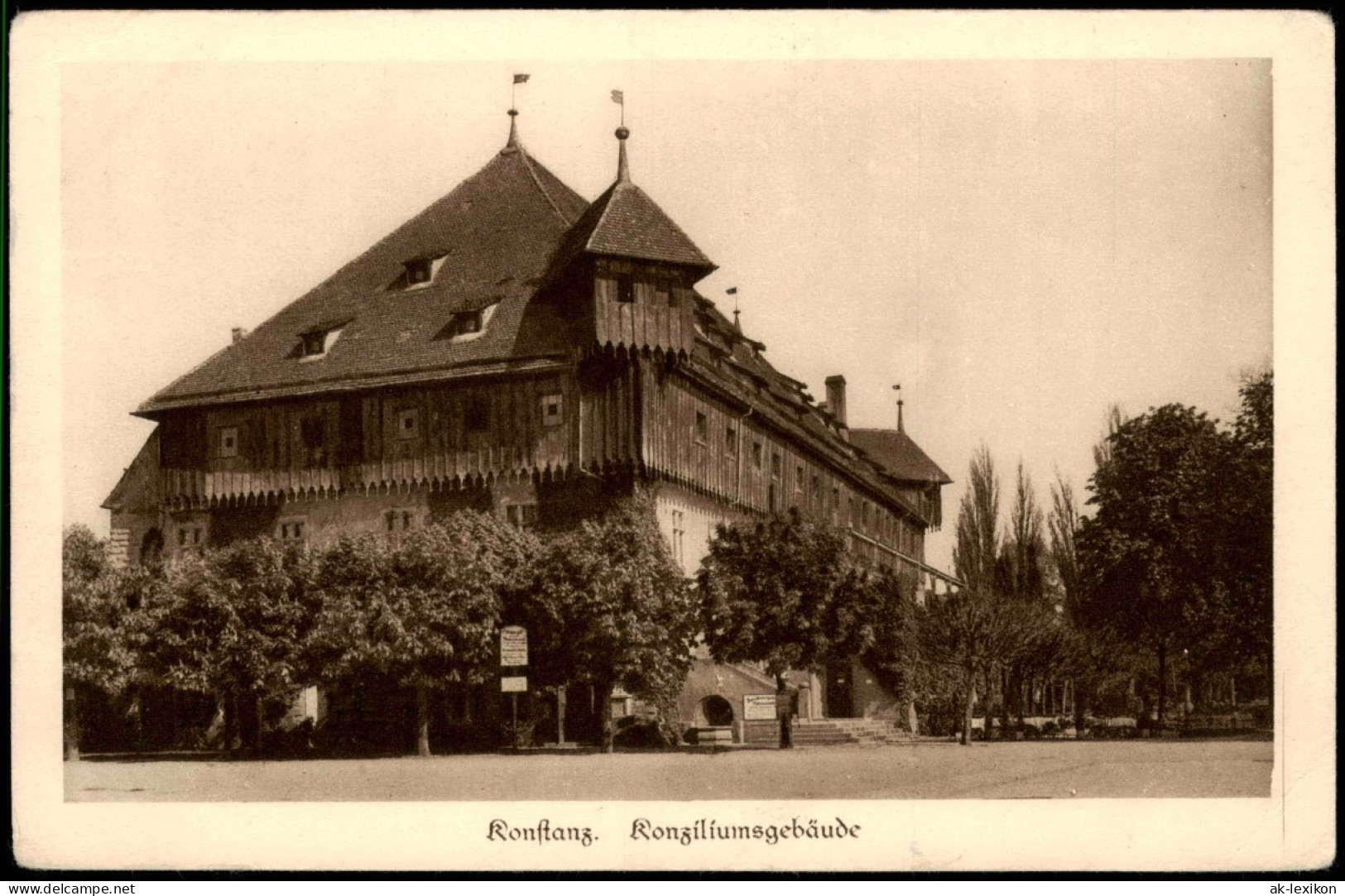 Ansichtskarte Konstanz Konzilgebäude 1931 - Konstanz