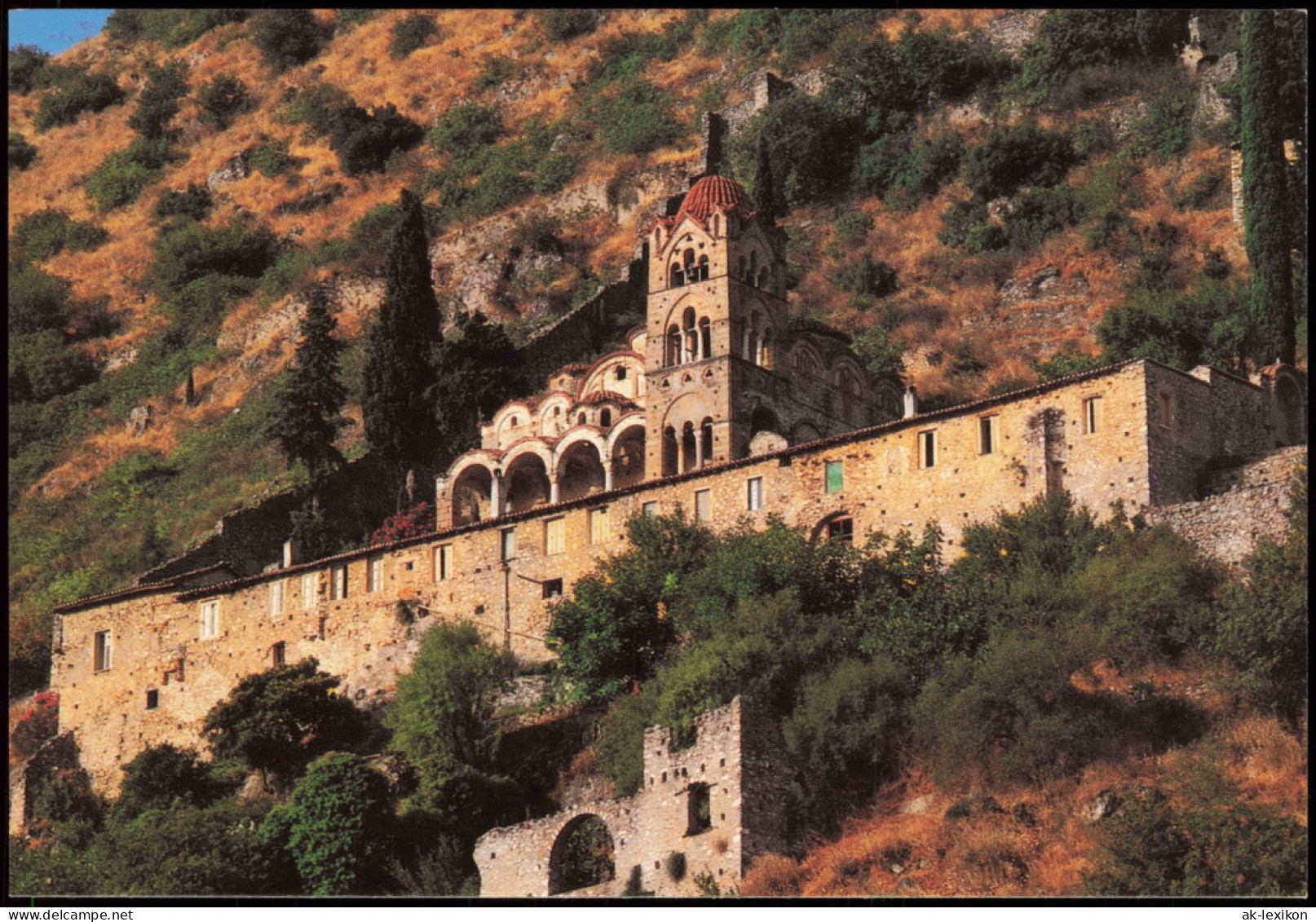 Postcard .Griechenland MYSTRA Pantanassa Kloster Griechenland 1990 - Grèce
