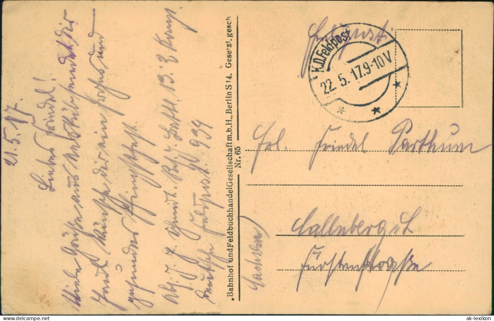 Postcard Skopje Скопје Üsküp Türkischer Friedhof WK1 1917  Gel. Feldpoststempel - Nordmazedonien
