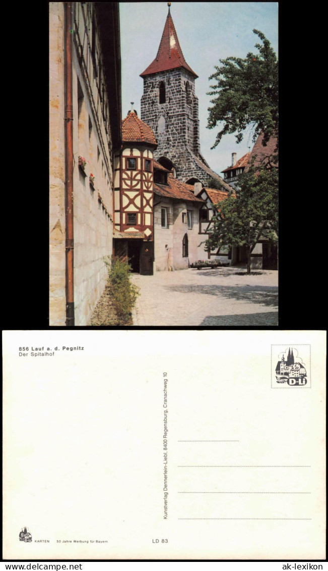 Ansichtskarte Lauf A.d.Pegnitz Partie Am Spitalhof 1975 - Lauf