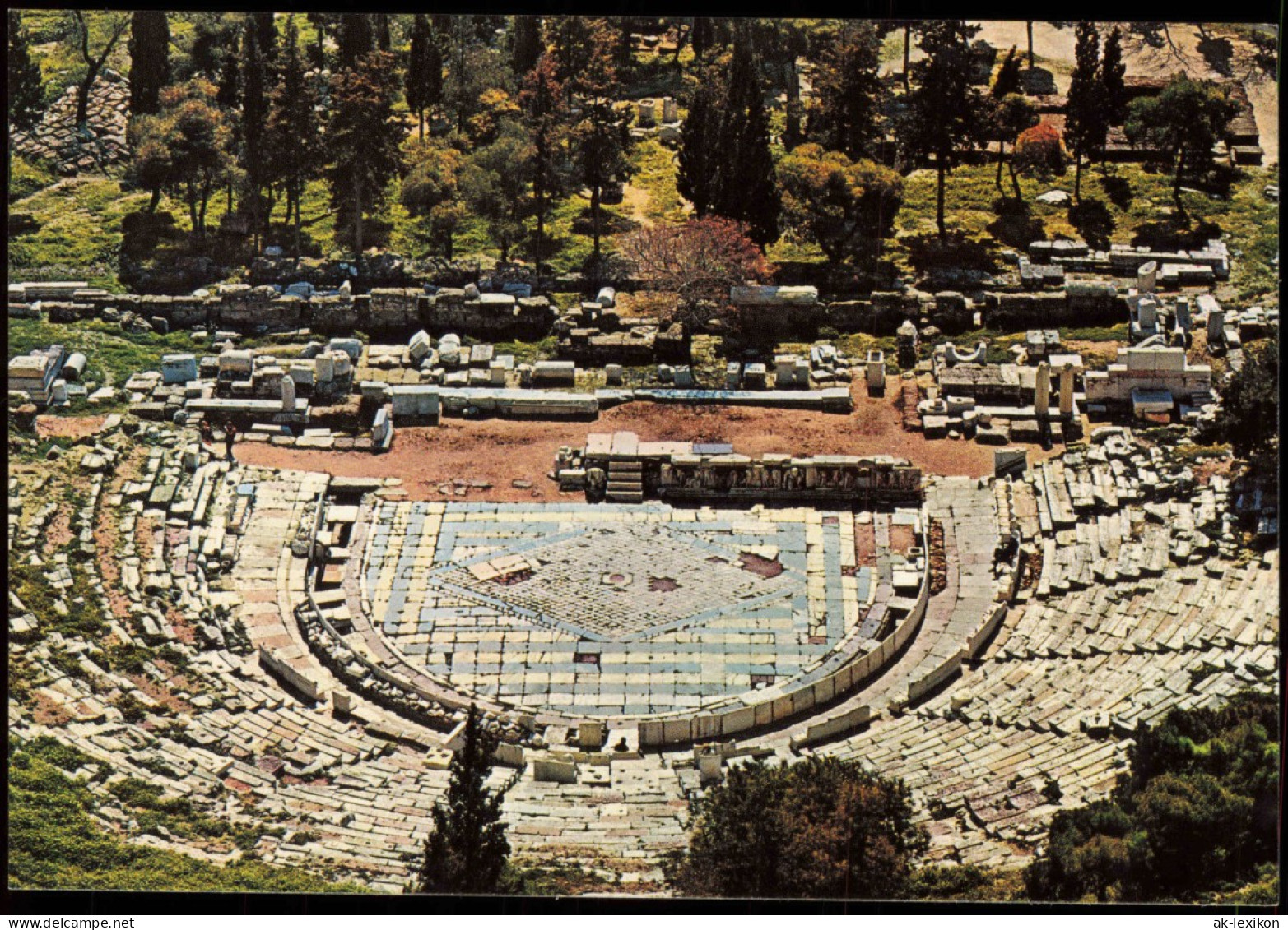 Athen Αθήνα ATHENS Theatre Of Dionysos ΑΘΗΝΑΙ Τὸ Θέατρον τοῦ Διονύσου 1980 - Grèce