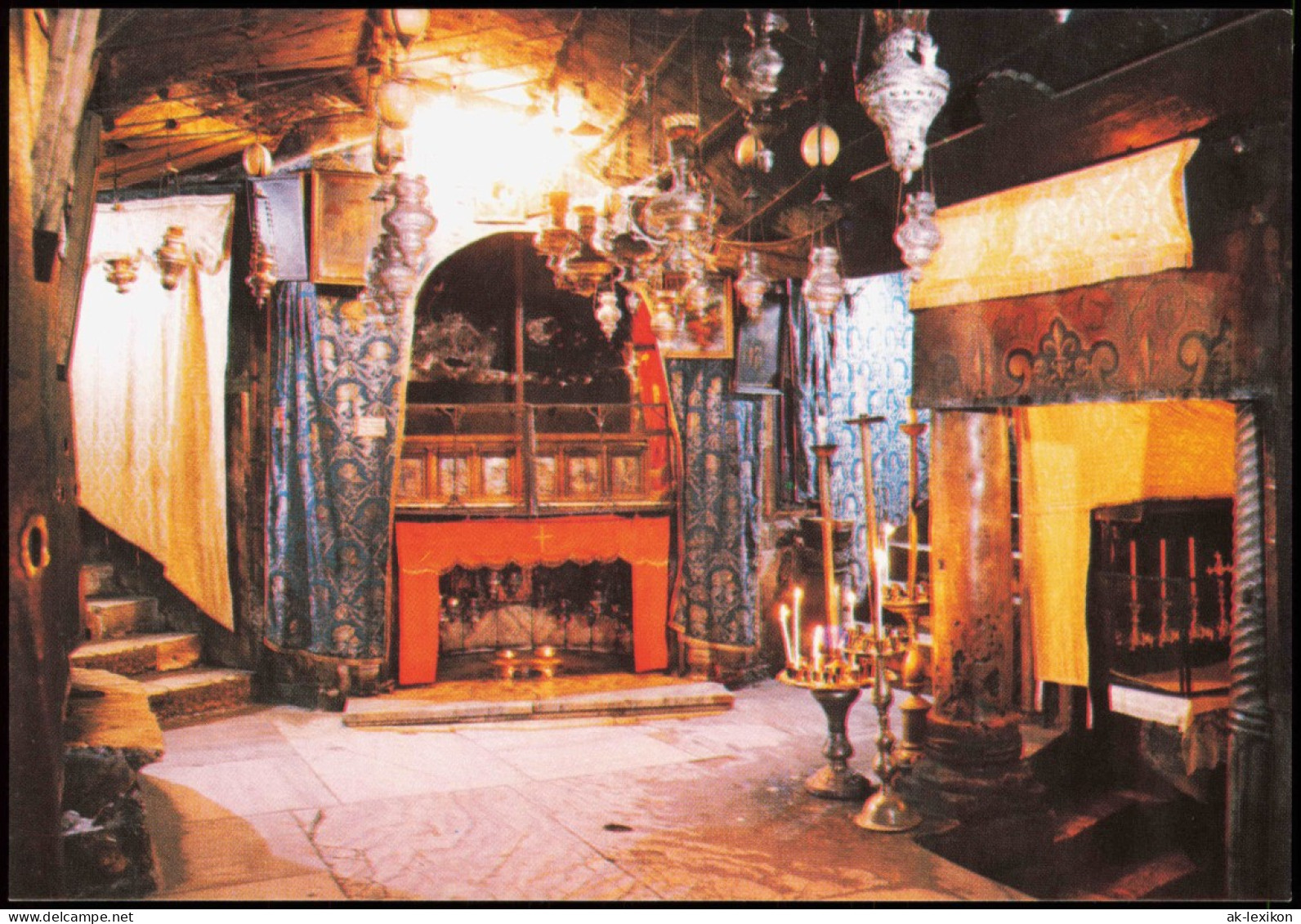 Bethlehem בֵּית לֶחֶם بيت لحم CHURCH OF NATIVITY THE HOLY MANGER 1975 - Israel