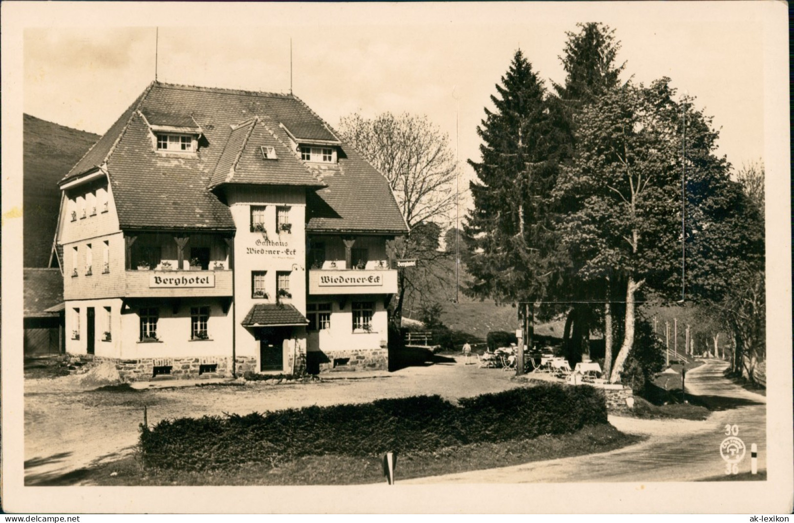 Wieden (Schwarzwald) Berghotel Wiedener Eck - Schönau 1940 Leporello - Other & Unclassified