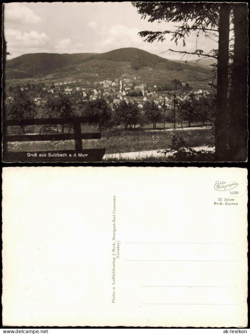 Sulzbach An Der Murr Panorama-Ansicht, Gesamtansicht, Totalansicht 1950 - Andere & Zonder Classificatie