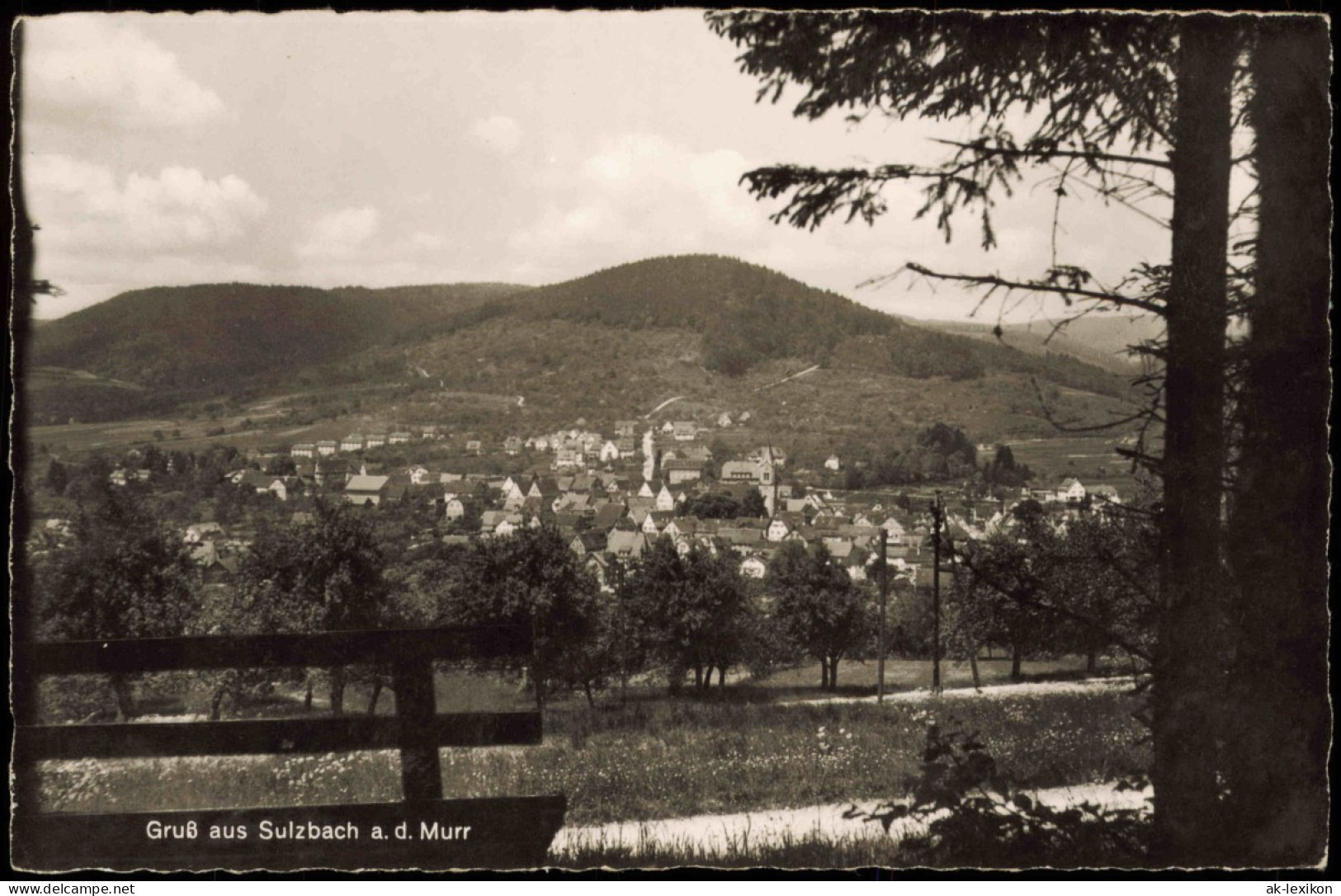 Sulzbach An Der Murr Panorama-Ansicht, Gesamtansicht, Totalansicht 1950 - Andere & Zonder Classificatie