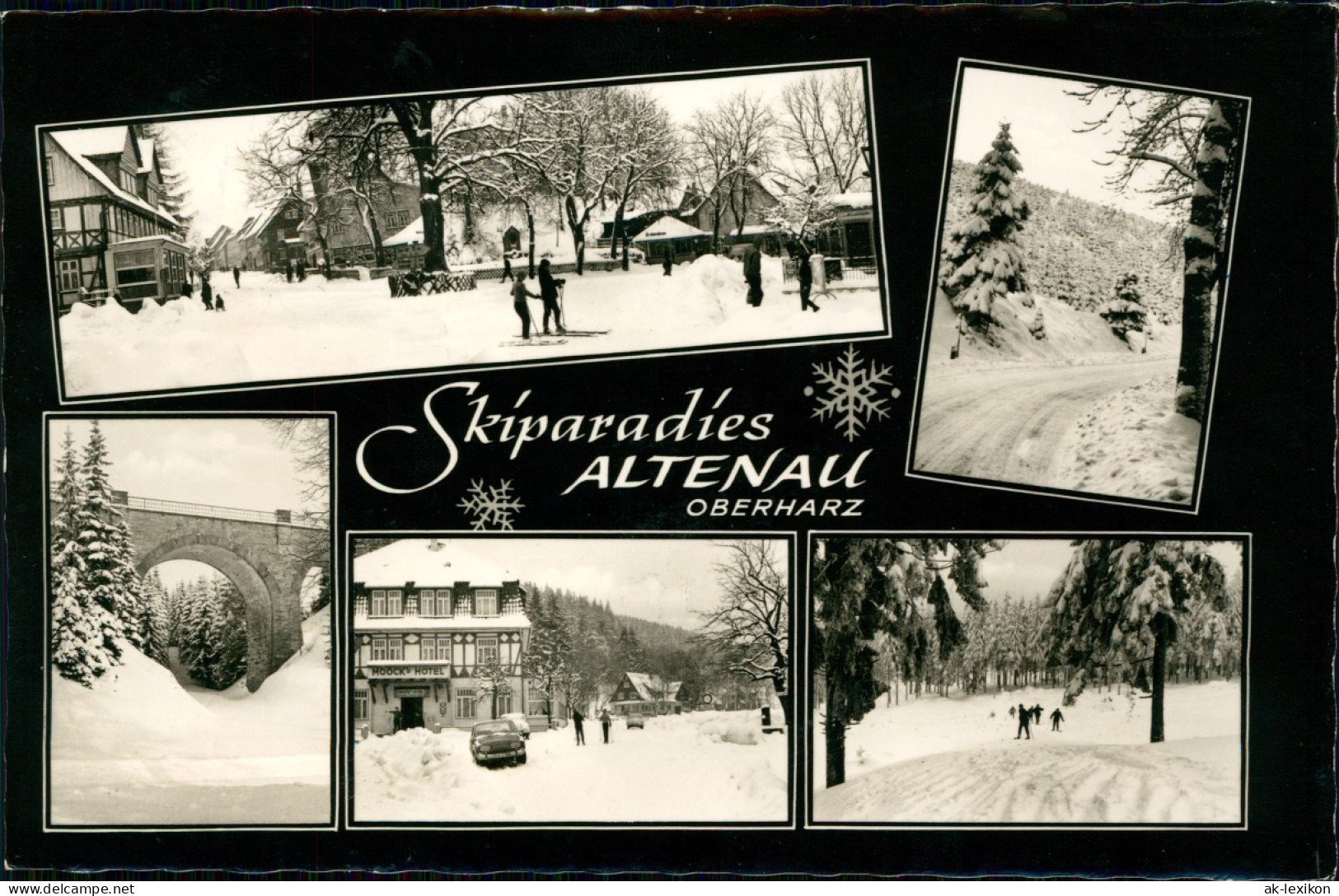 Altenau-Clausthal-Zellerfeld 6 Bild Winteransichten Stadt U. Umland 1965 - Altenau
