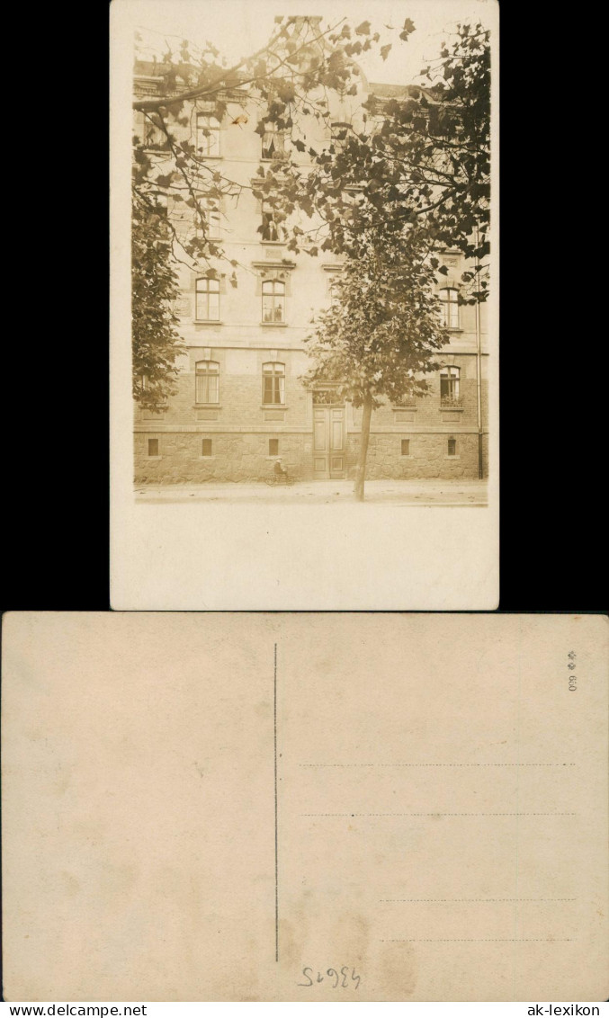 Ansichtskarte  Stadthaus - Junge Mit Dreirad 1912 - Te Identificeren