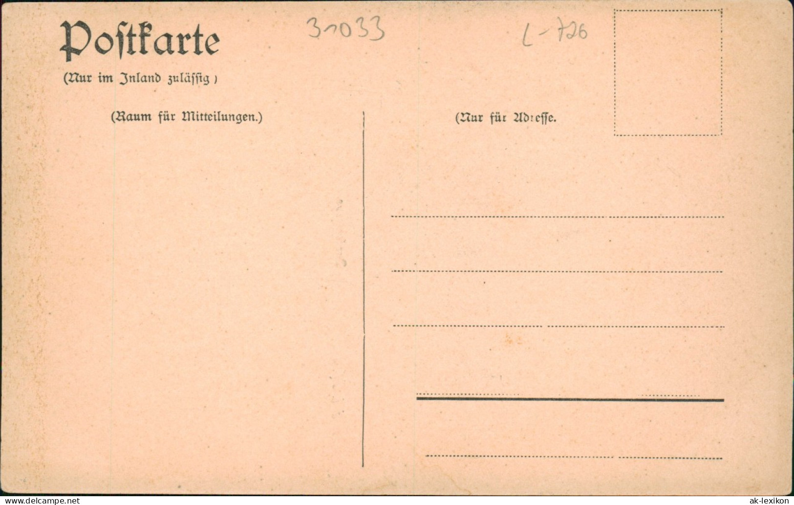 Ansichtskarte Schierke Dorfstraße 1913 - Altri & Non Classificati