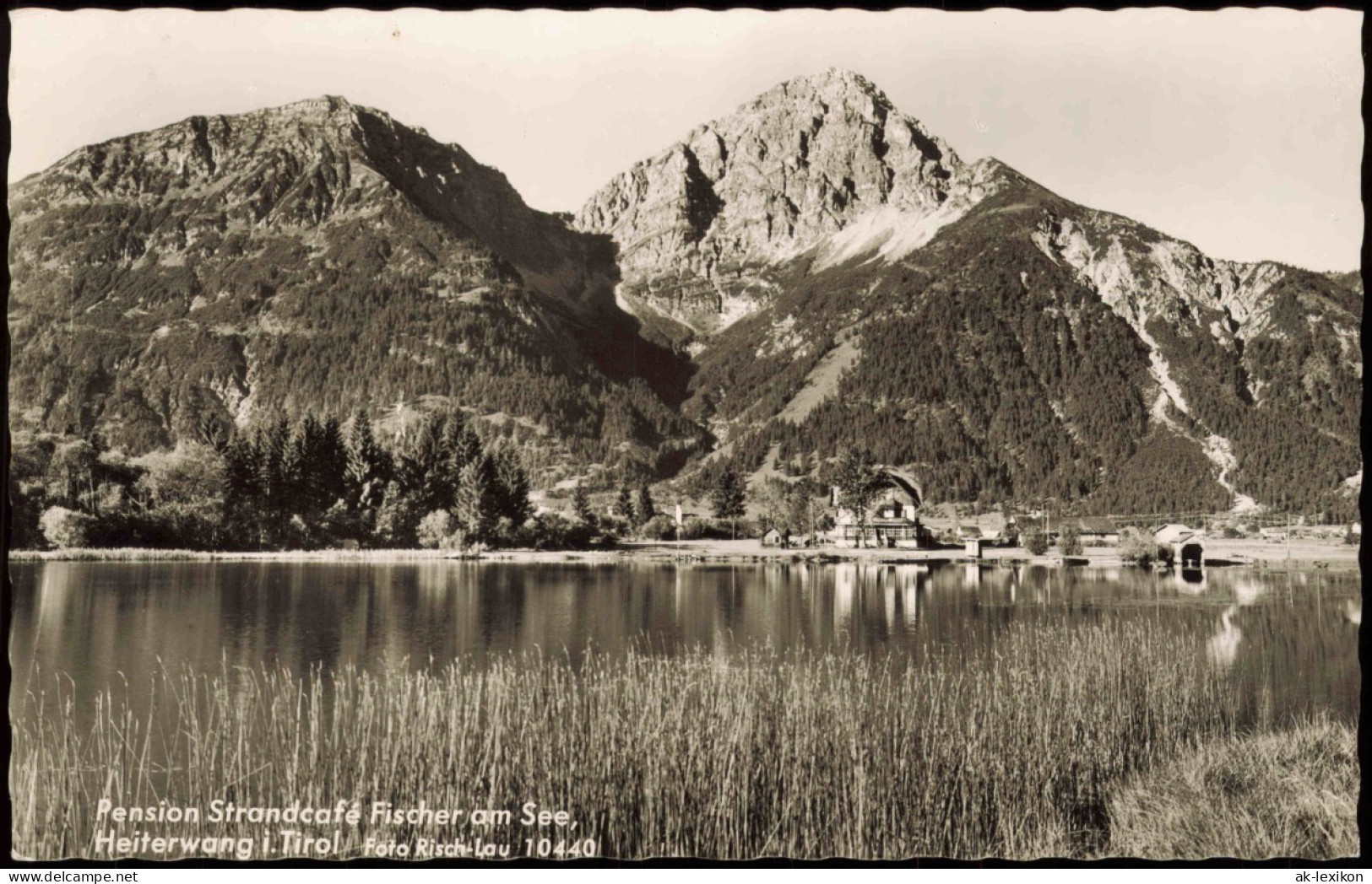 Ansichtskarte Heiterwang Pension Strandcafé Fischer Am See, 1962 - Altri & Non Classificati