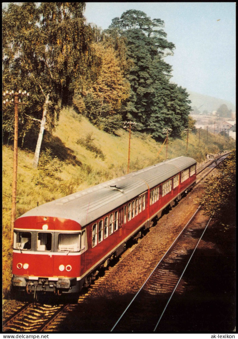Verkehr KFZ Eisenbahn Zug Lokomotive Moderner Triebwagen Für Den Nahverkehr 1979 - Treinen