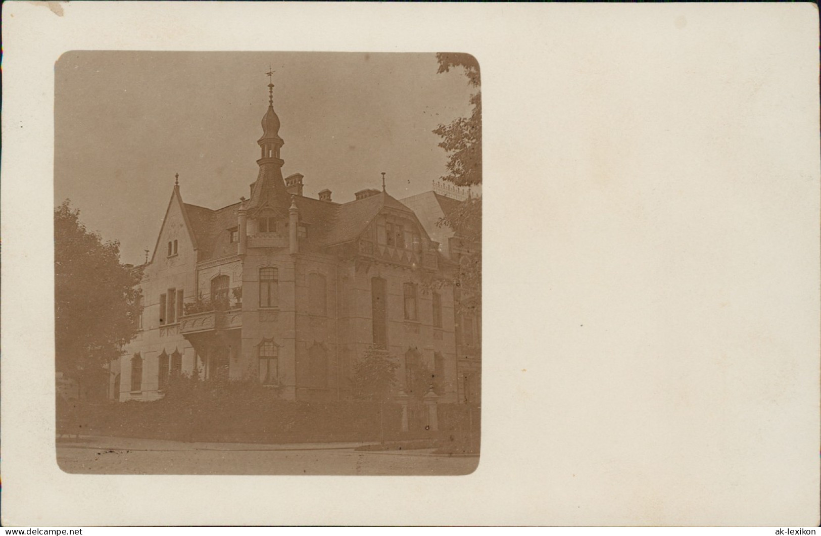 Ansichtskarte  Stadthaus - Fotokarte 1912 - Te Identificeren