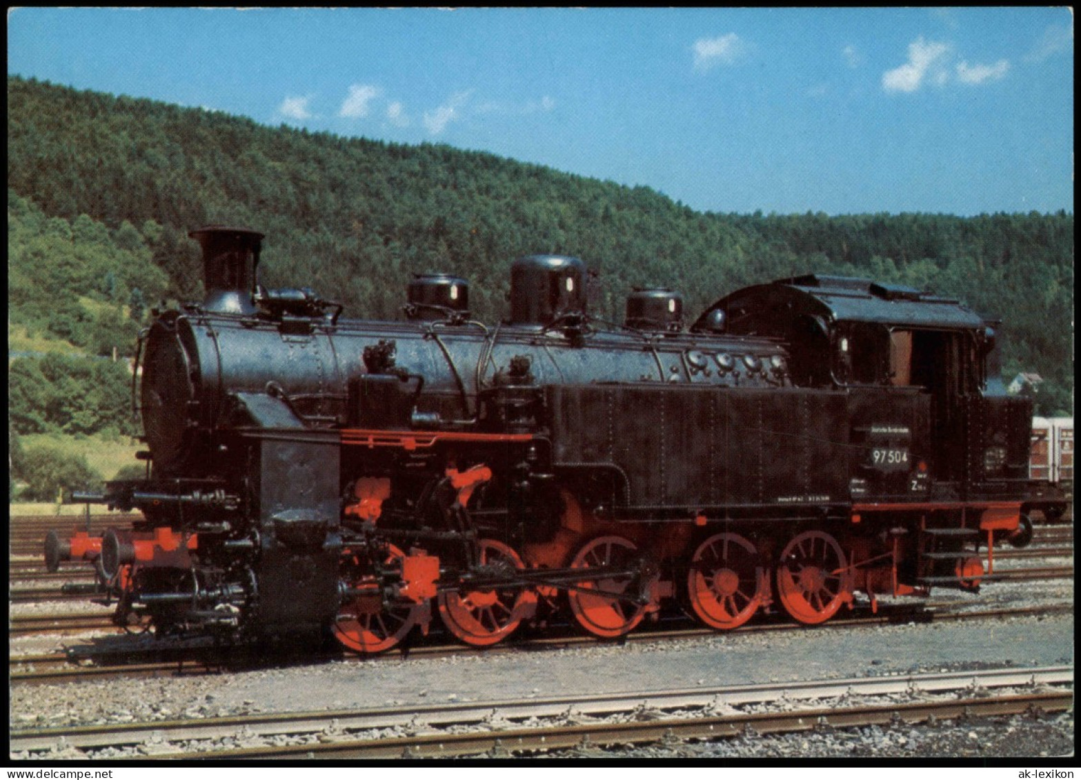 Verkehr & Eisenbahn Motivkarte Baureihe 97 (975) Zahnradlokomotive 1980 - Treni