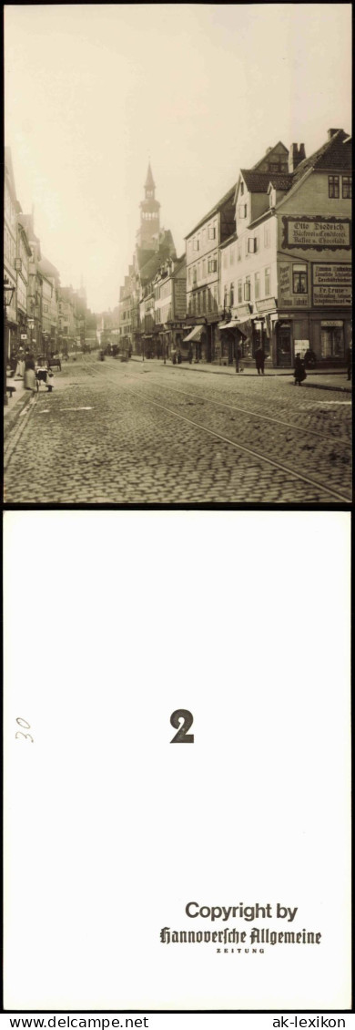 Ansichtskarte Hannover Straßenpartie, Bäckerei Otto Diedrich 1930/1965 - Hannover