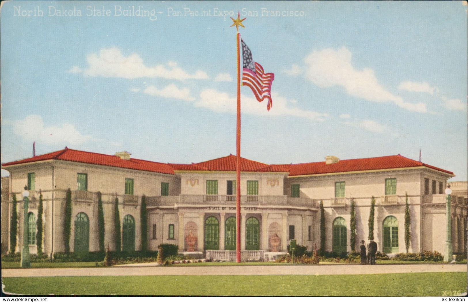 San Francisco North Dakota State Building Pacific International Exposition 1915 - Other & Unclassified