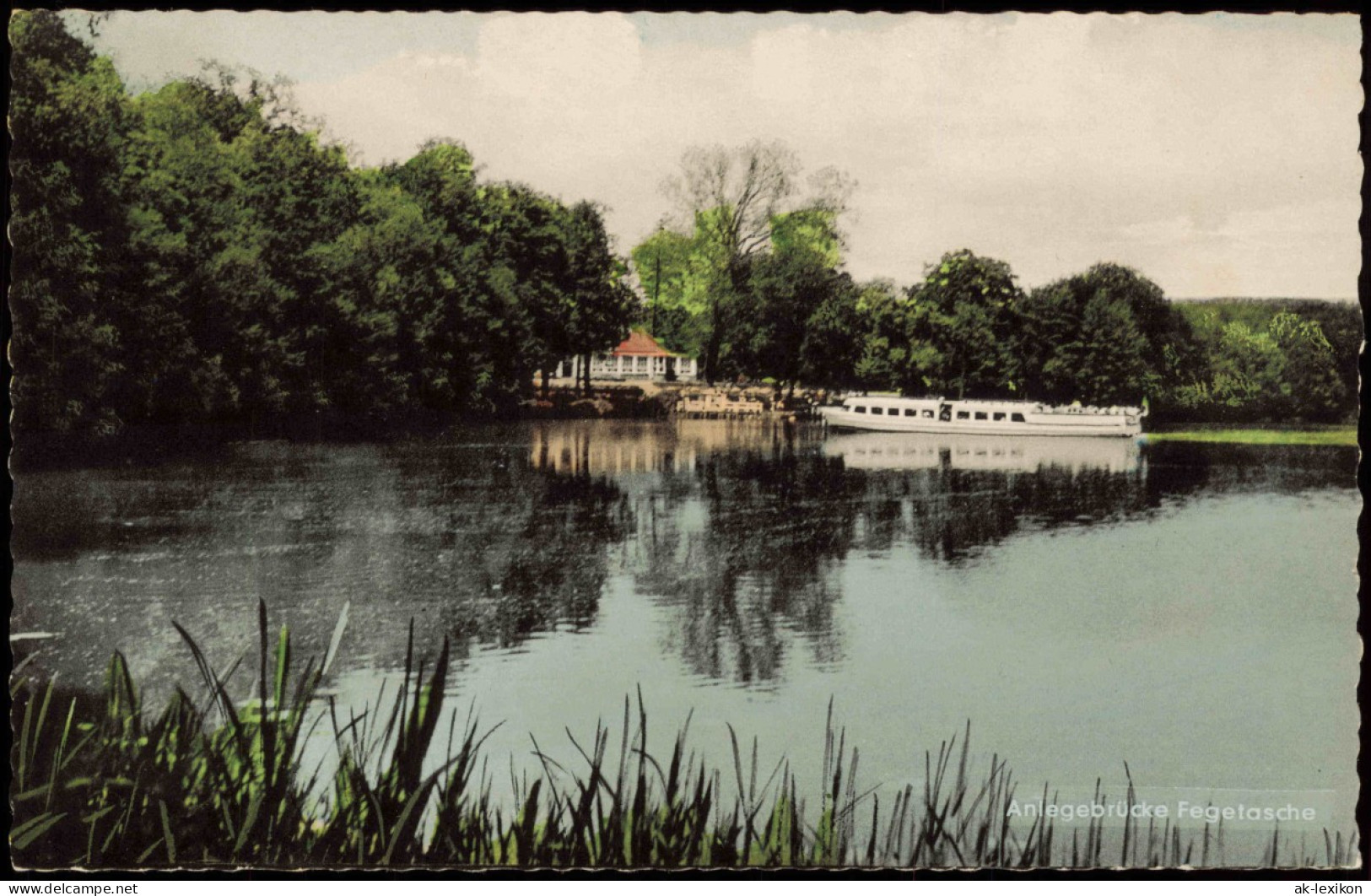 Ansichtskarte Plön Anlegebrücke Fegetasche - Color Fotokarte 1962 - Other & Unclassified
