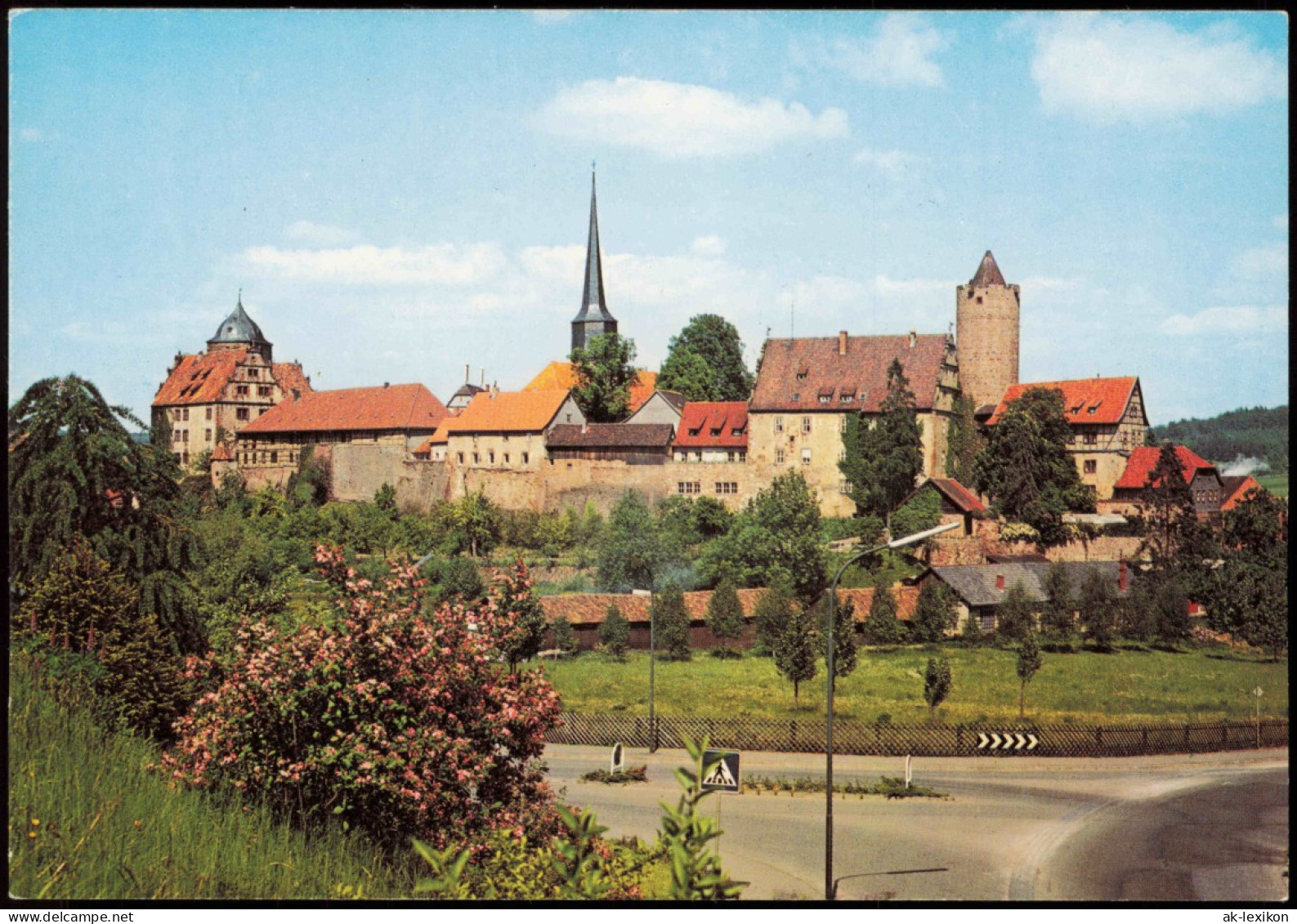 Ansichtskarte Schlitz Partie An Der Stadt 1982 - Sonstige & Ohne Zuordnung