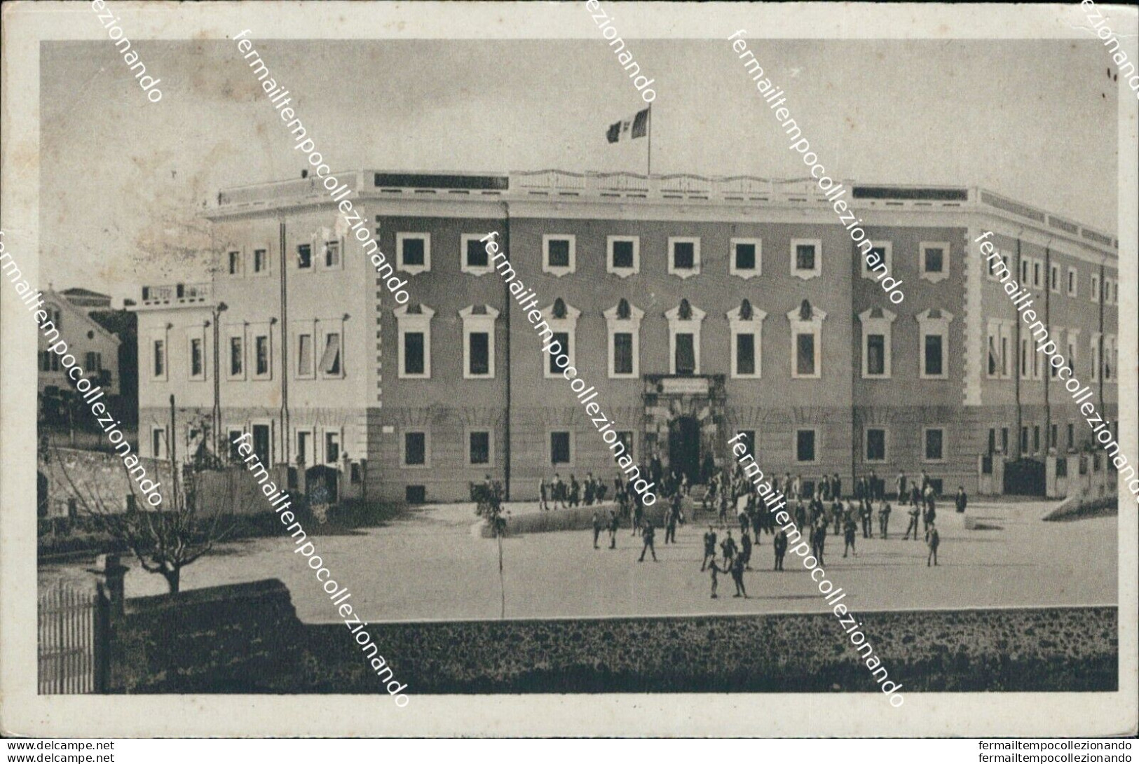 Cf23 Cartolina Rodi Le Regie Scuole Maschili Egeo Grecia Grece 1914 - Autres & Non Classés