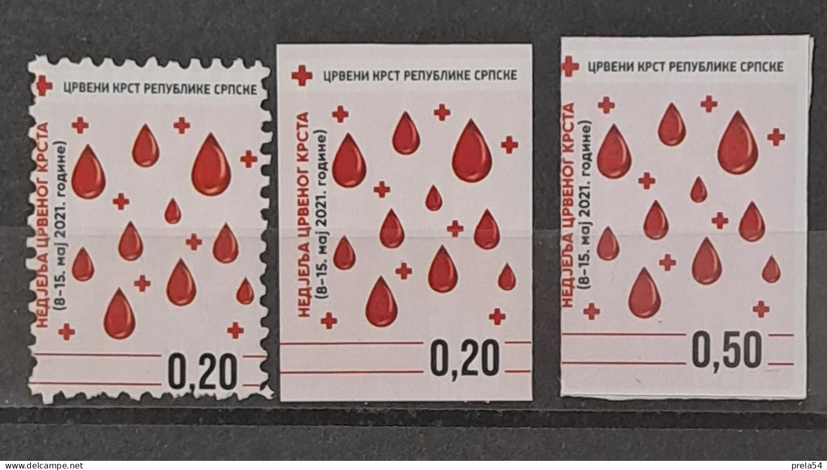 Bosnia Srpska - Red Cross V/2021  MNH - Bosnia Herzegovina