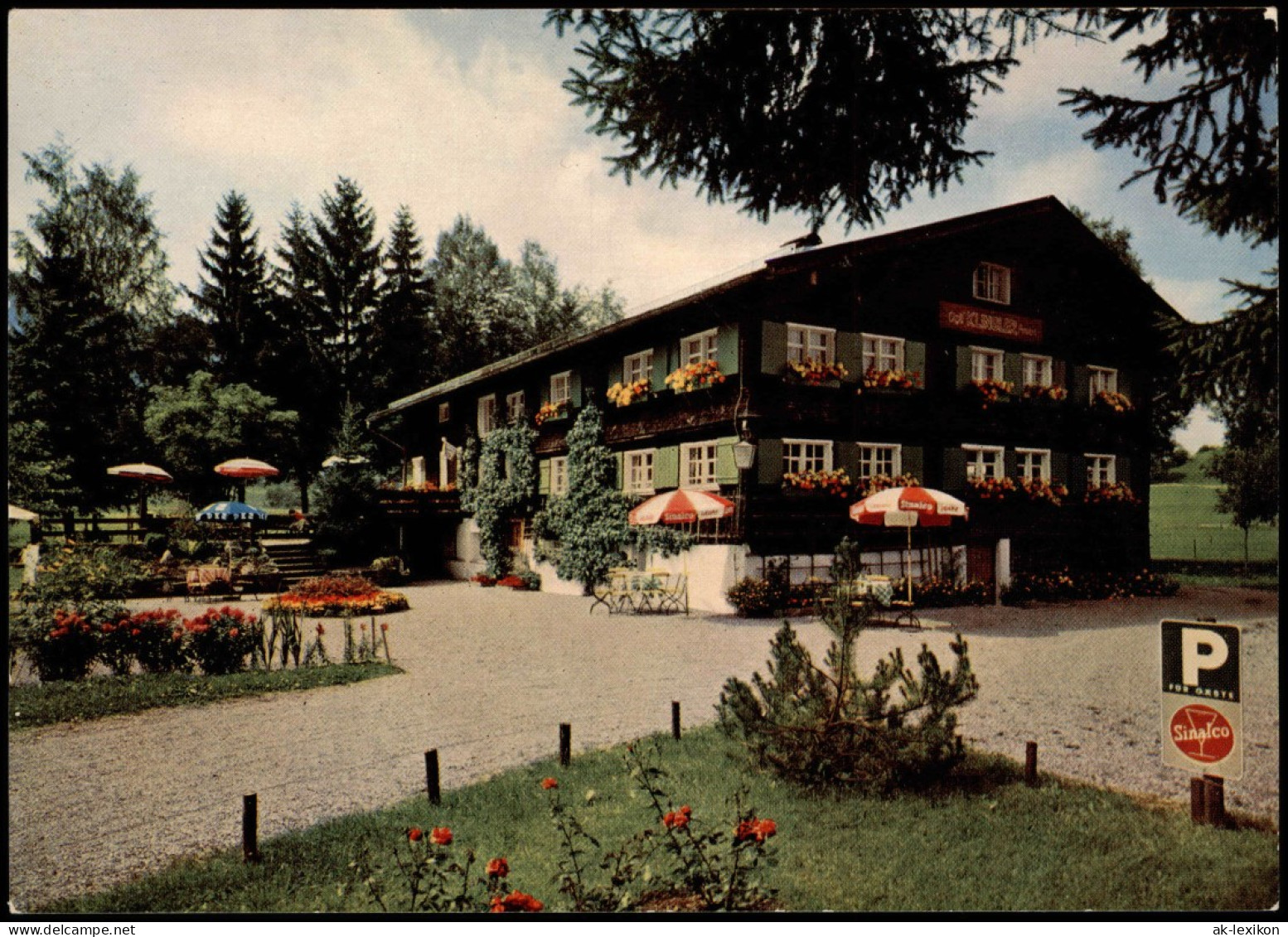 Immenstadt (Allgäu) Pension Café Klingler Ettensberg Blaichach Im Allgäu 1978 - Immenstadt