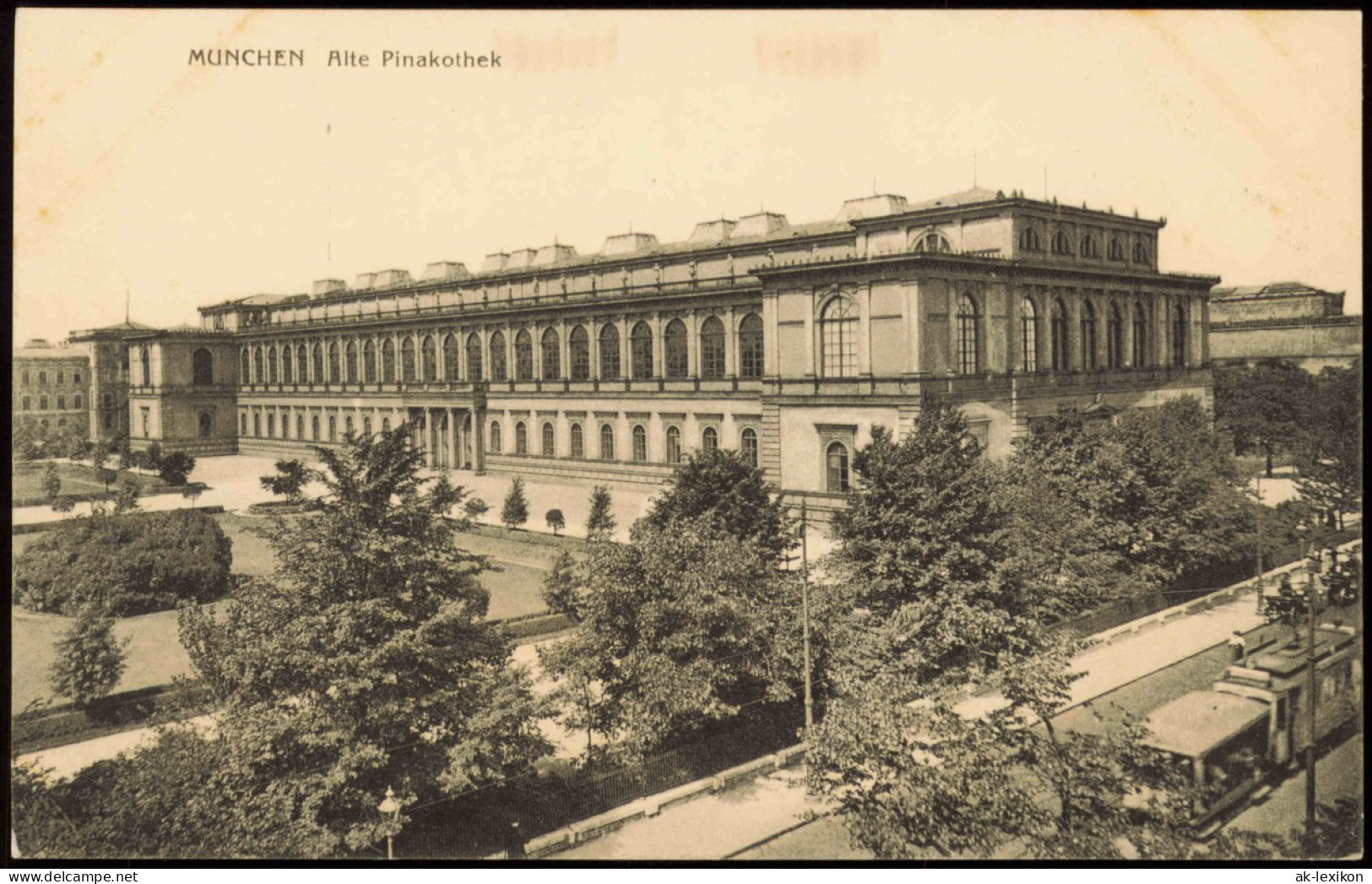 Ansichtskarte München Alte Pinakothek 1912 - Muenchen