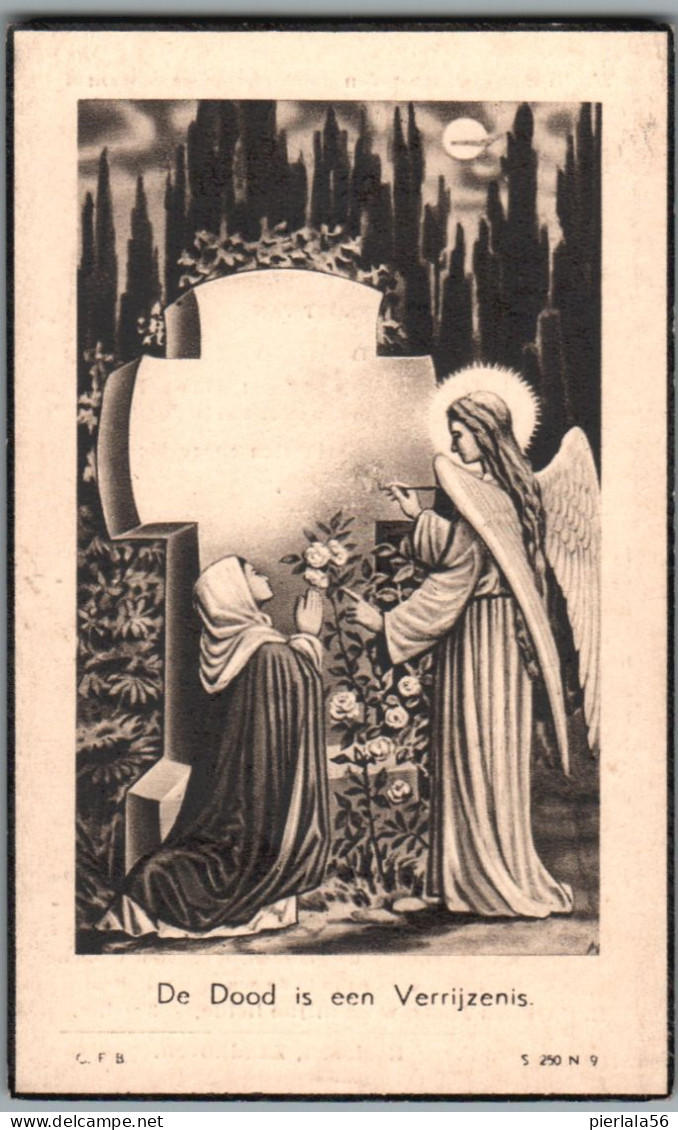 Bidprentje Zandhoven - Van Tulder Petrus Franciscus (1873-1942) - Devotion Images