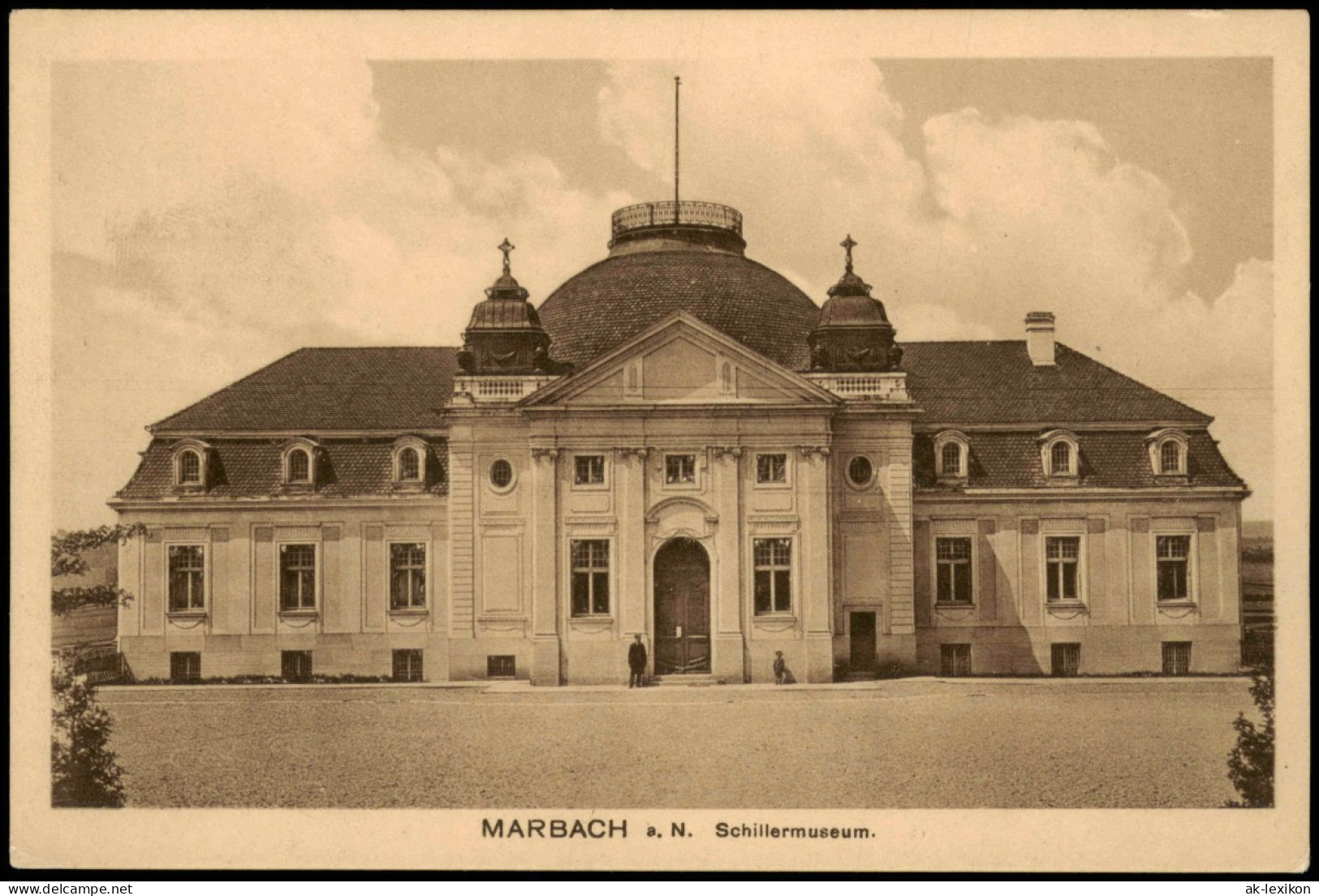 Ansichtskarte Marbach Am Neckar Schillermuseum. 1922 - Andere & Zonder Classificatie