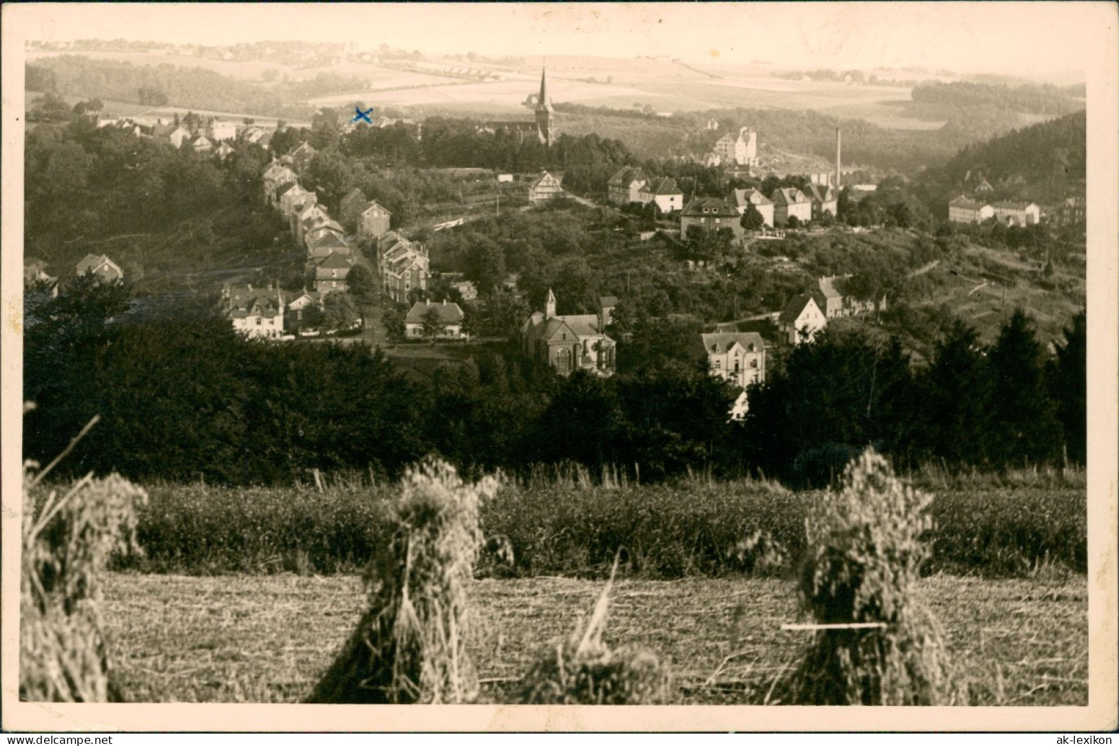 Dahlerau-Radevormwald Panorama-Ansicht Dahlerau (Wupper) Blick Auf Keilbeck 1960 - Radevormwald